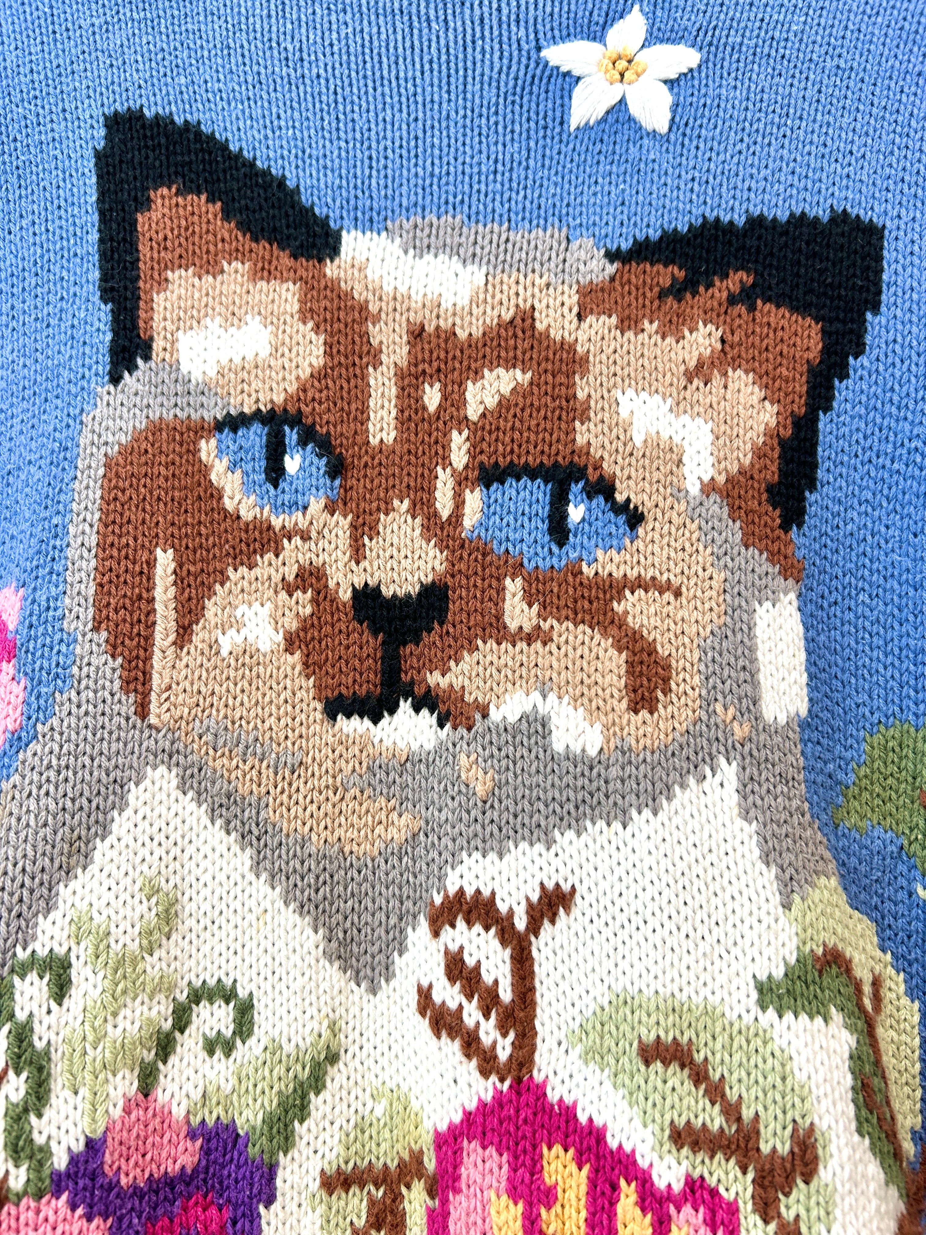 SIROGOJNO シロゴイノ 3D 北欧ハンドニット　刺繍　ヴィンテージ SIROGOJNO シロゴイノ 3D 北欧ハンドニット 刺繍 ヴィンテージ