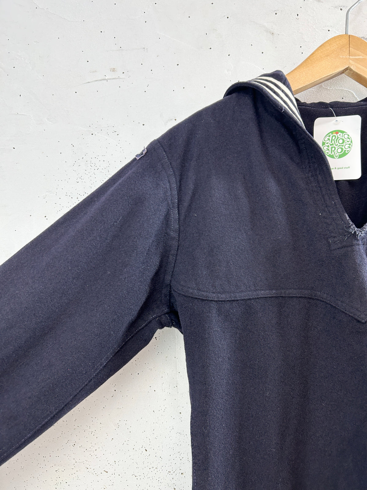 '50s〜'60s Vintage U.S.NAVY Sailor Shirt [I34016]