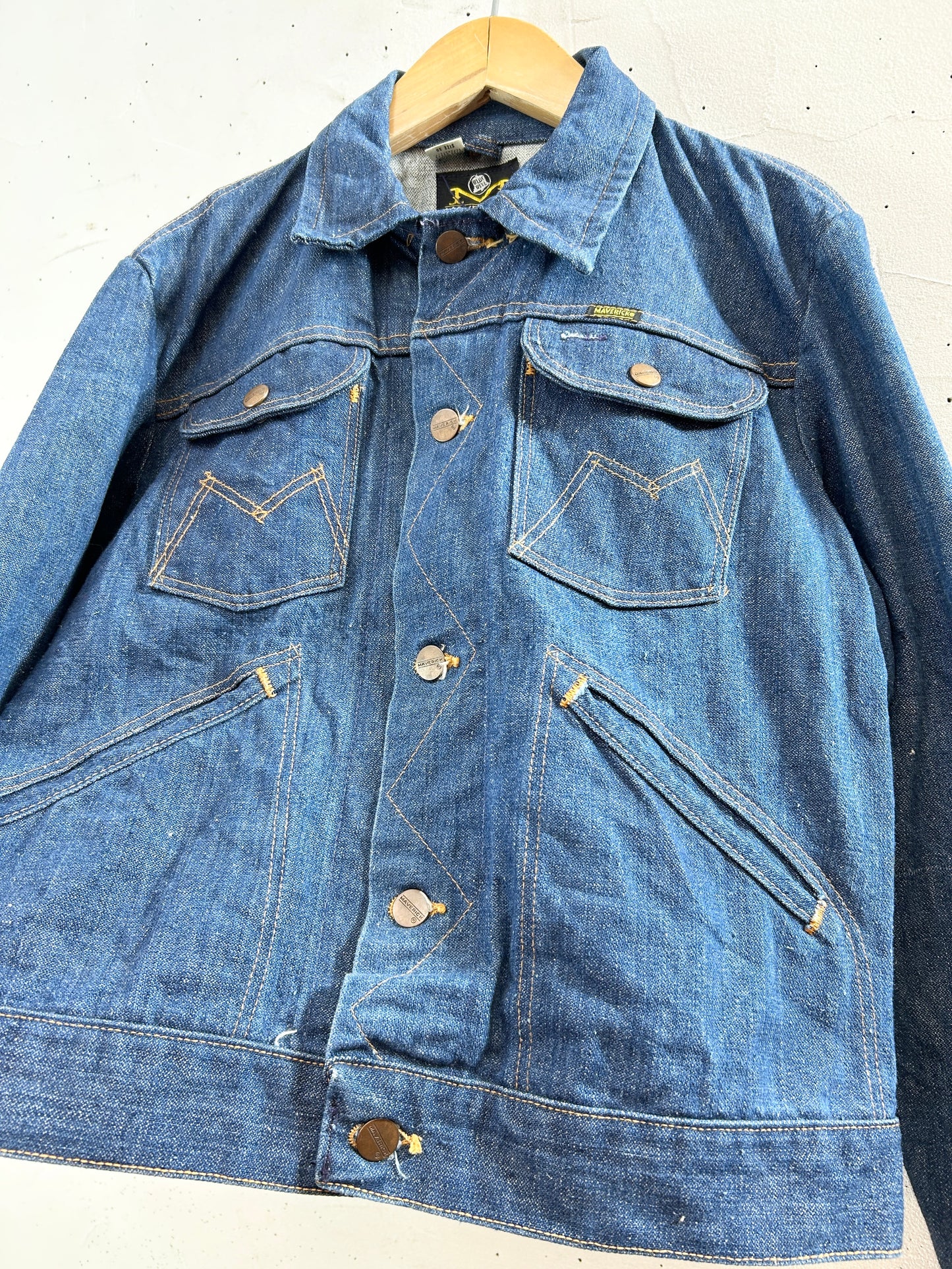 '70s Vintage Denim Jacket 〜Maverick〜 [I30319]