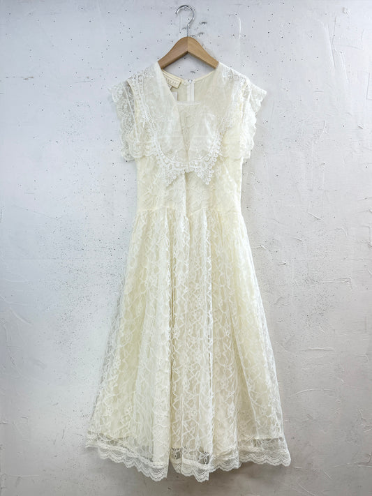 ’80s Vintage Dress 〜GUNNE SAX〜[I34006]
