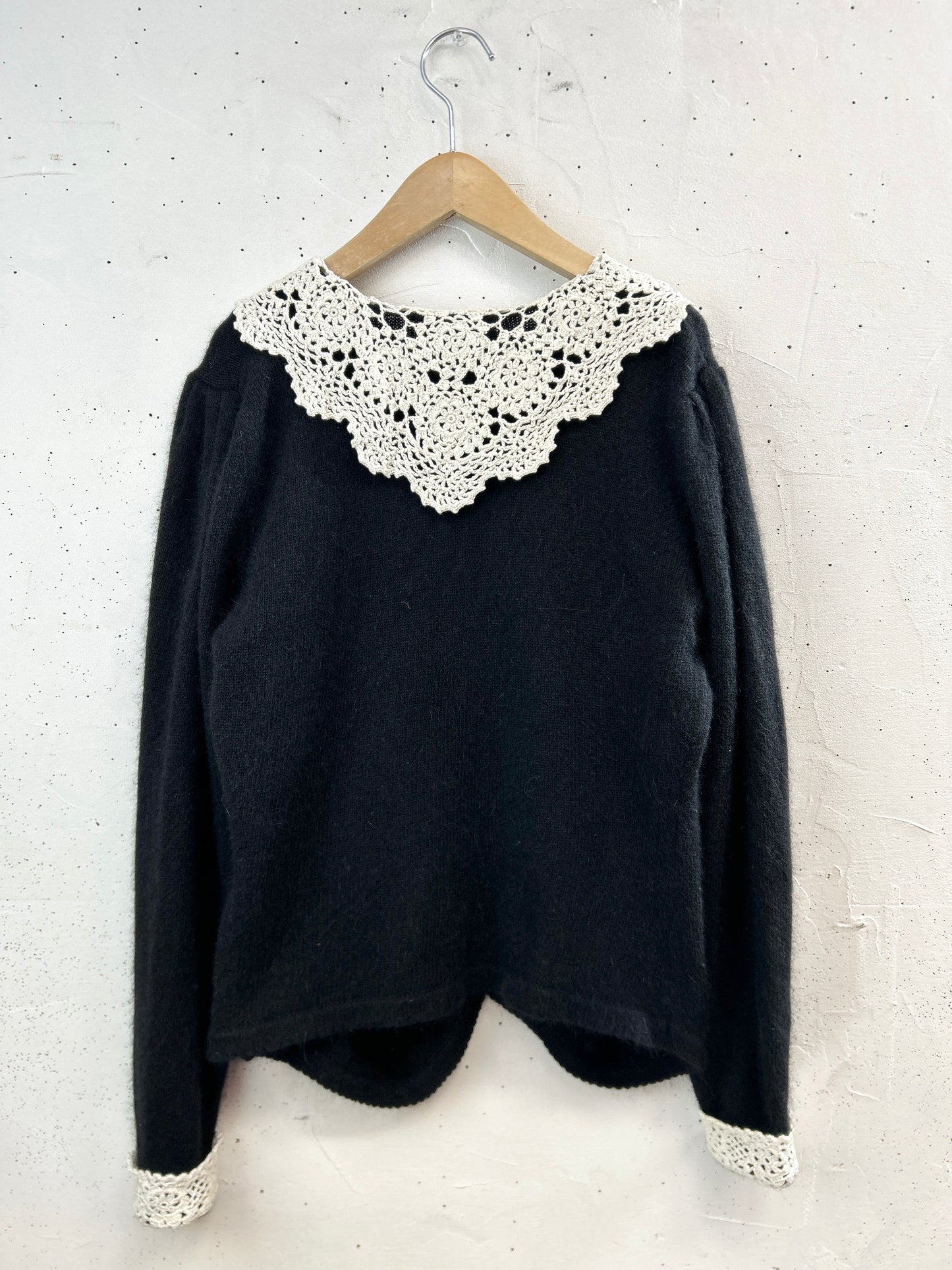 Vintage Knit Cardigan 〜Laura Ashley〜 [B31521]