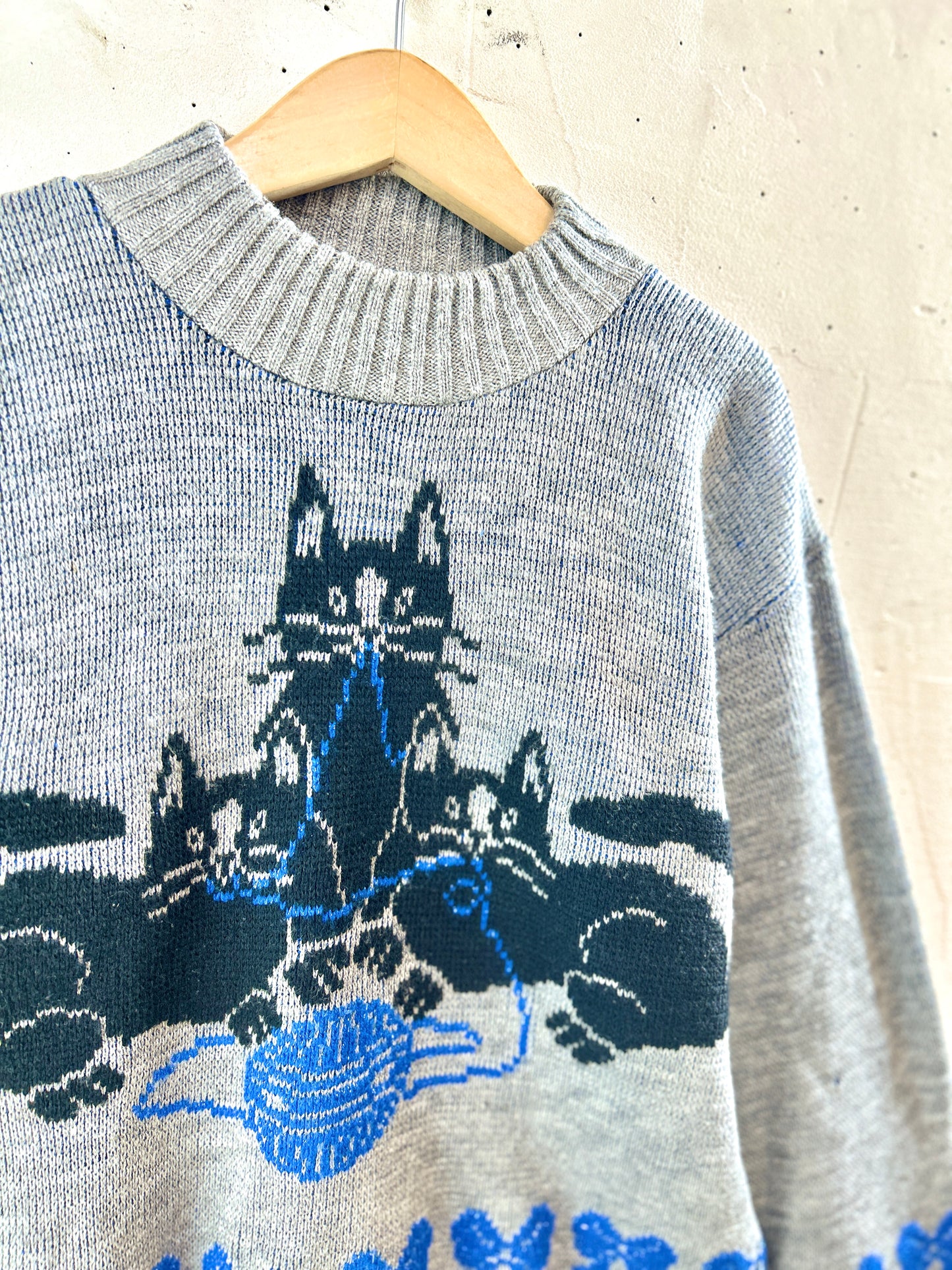 Vintage Fancy Knit Sweater［K30728]