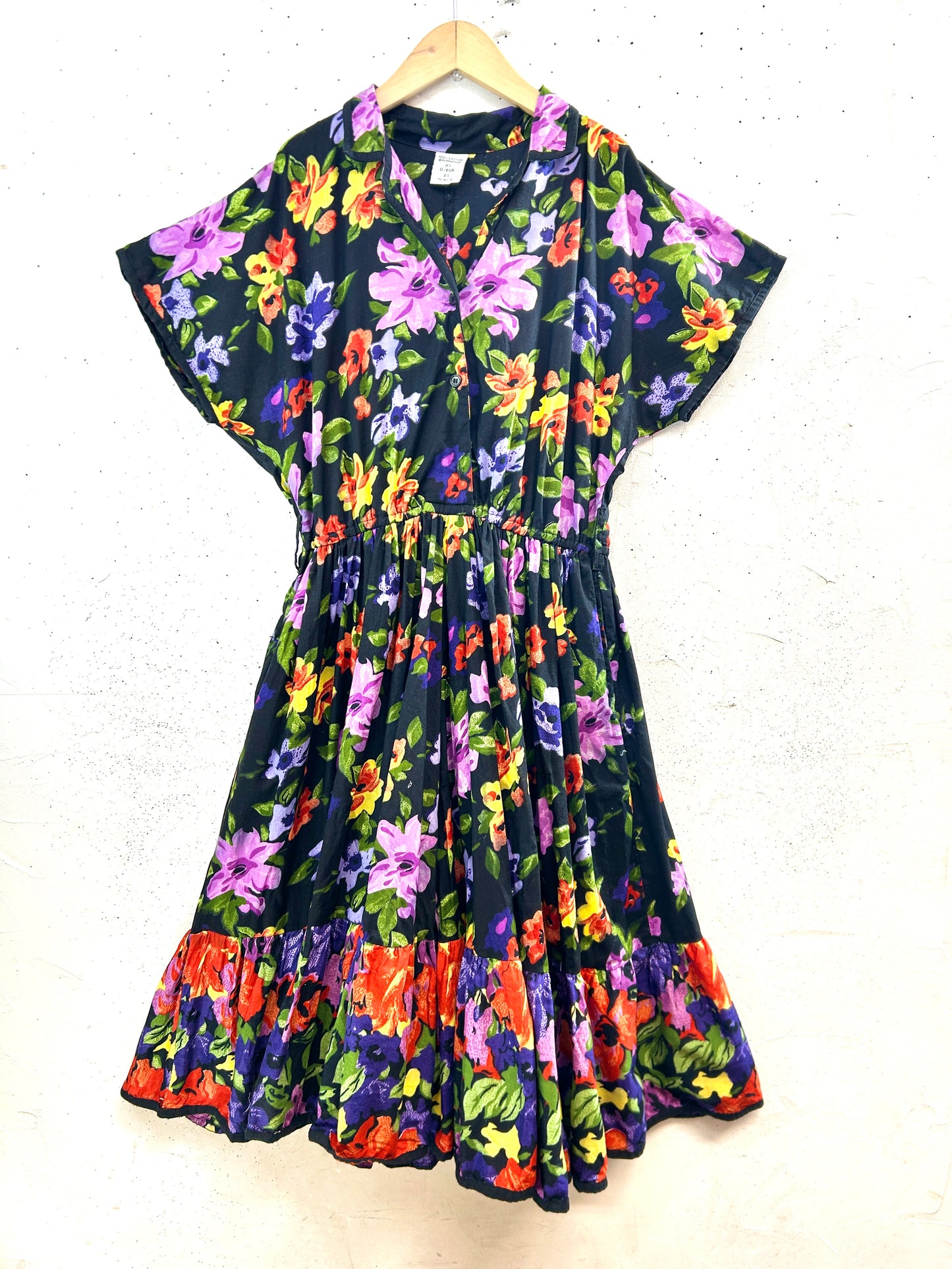 Vintage Flower Dress [C31969]