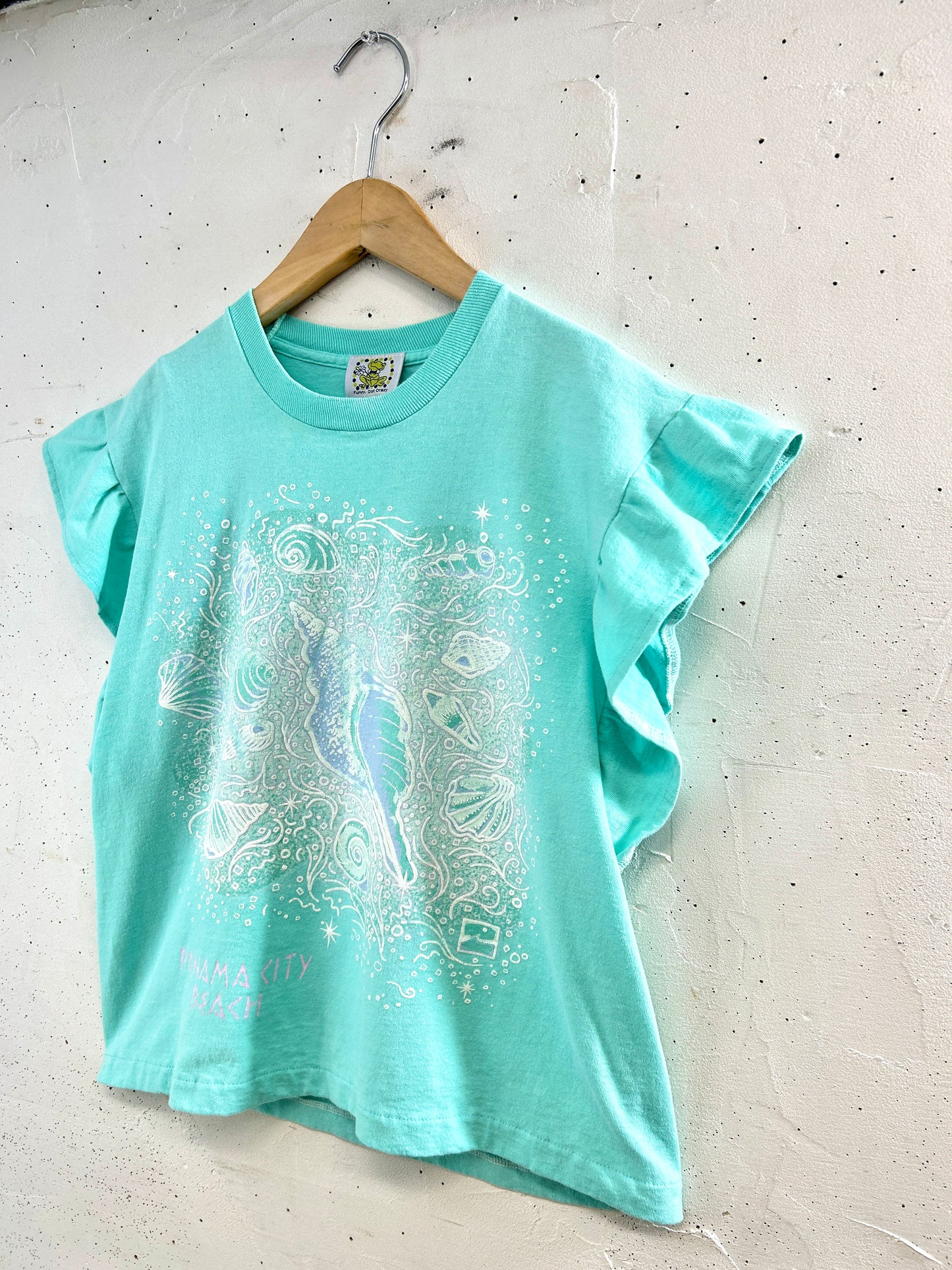 Vintage T Shirt 〜Funny dot CRAZY〜 [E32399]