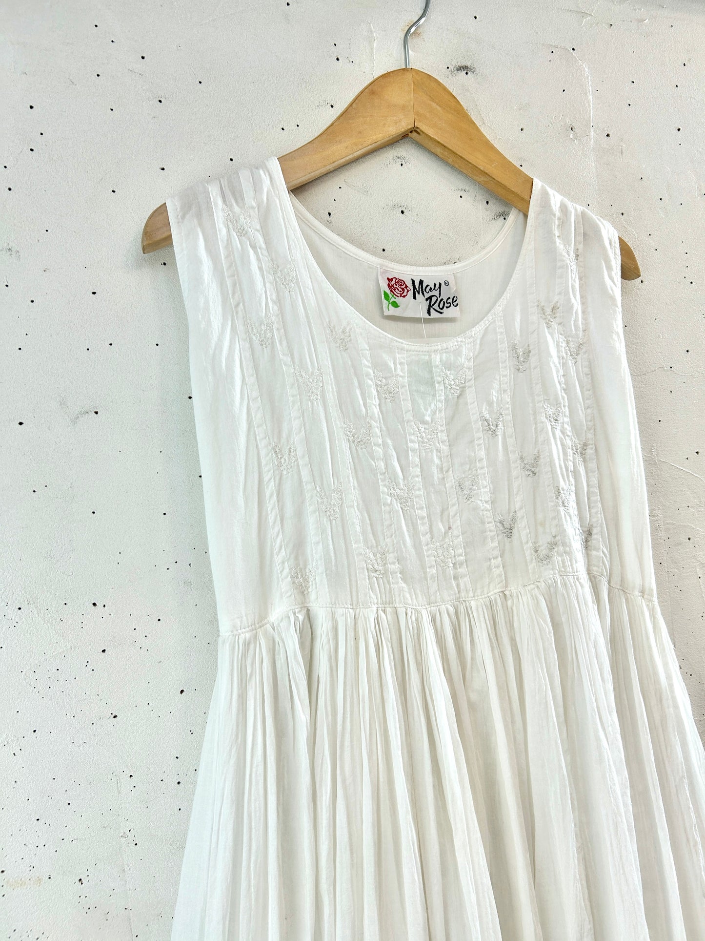 Vintage White Dress [D32218]