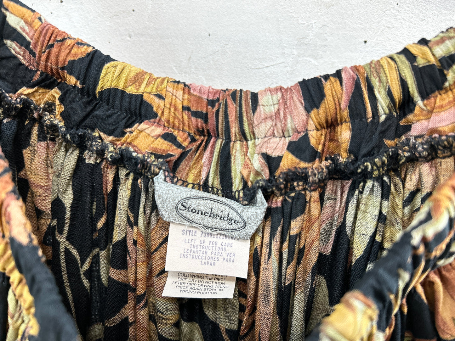 Vintage Tiered Skirt [B31570]