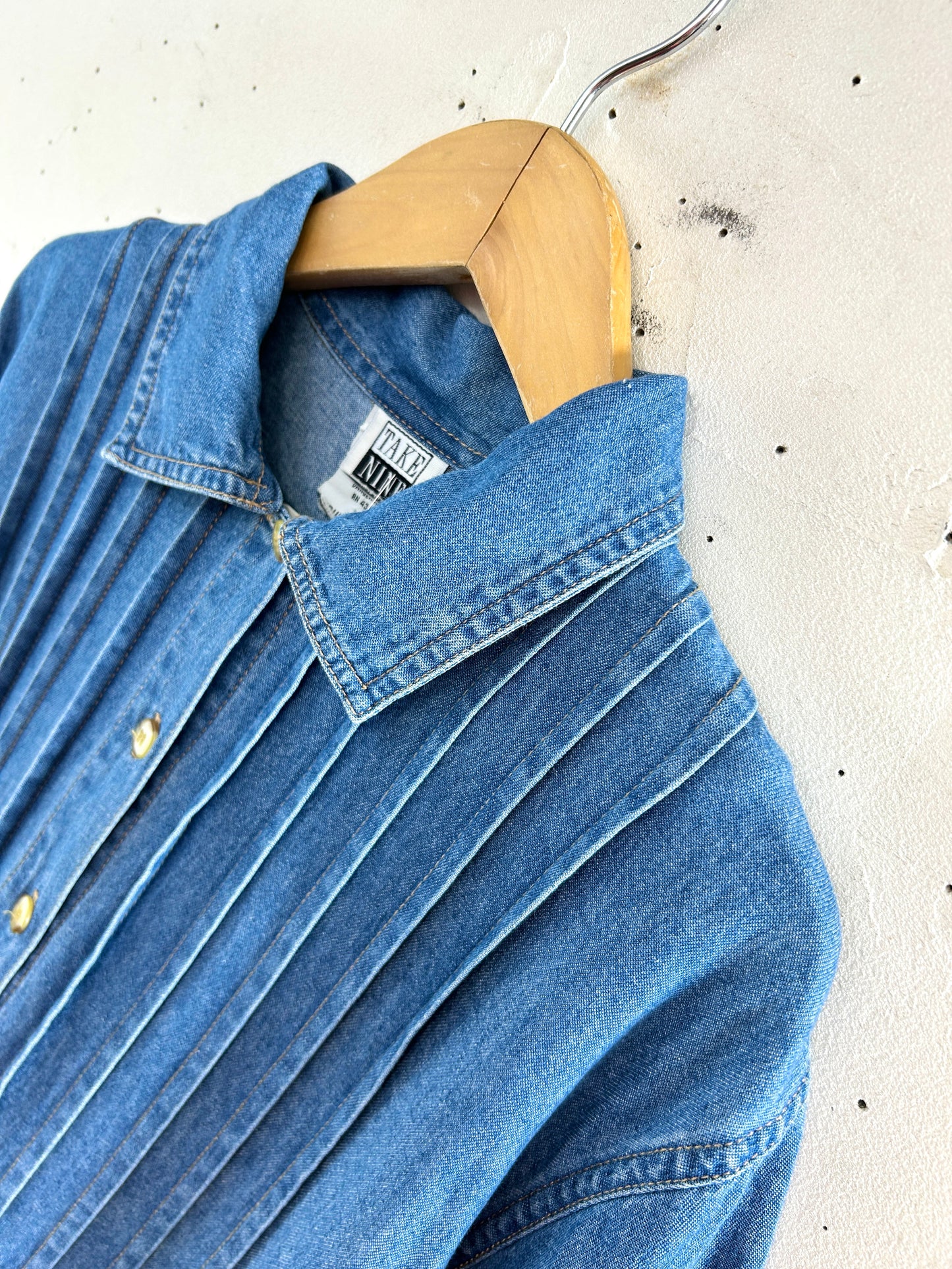 Vintage Denim Dress [D32161]