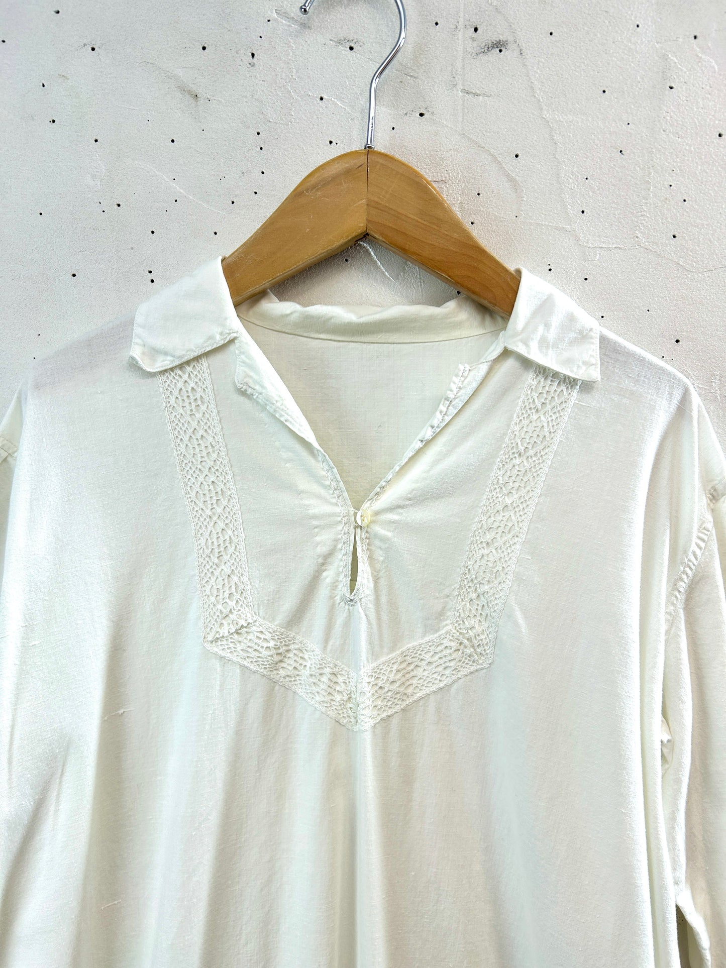 '40s-'50s Vintage Nightie Dress [B31548]