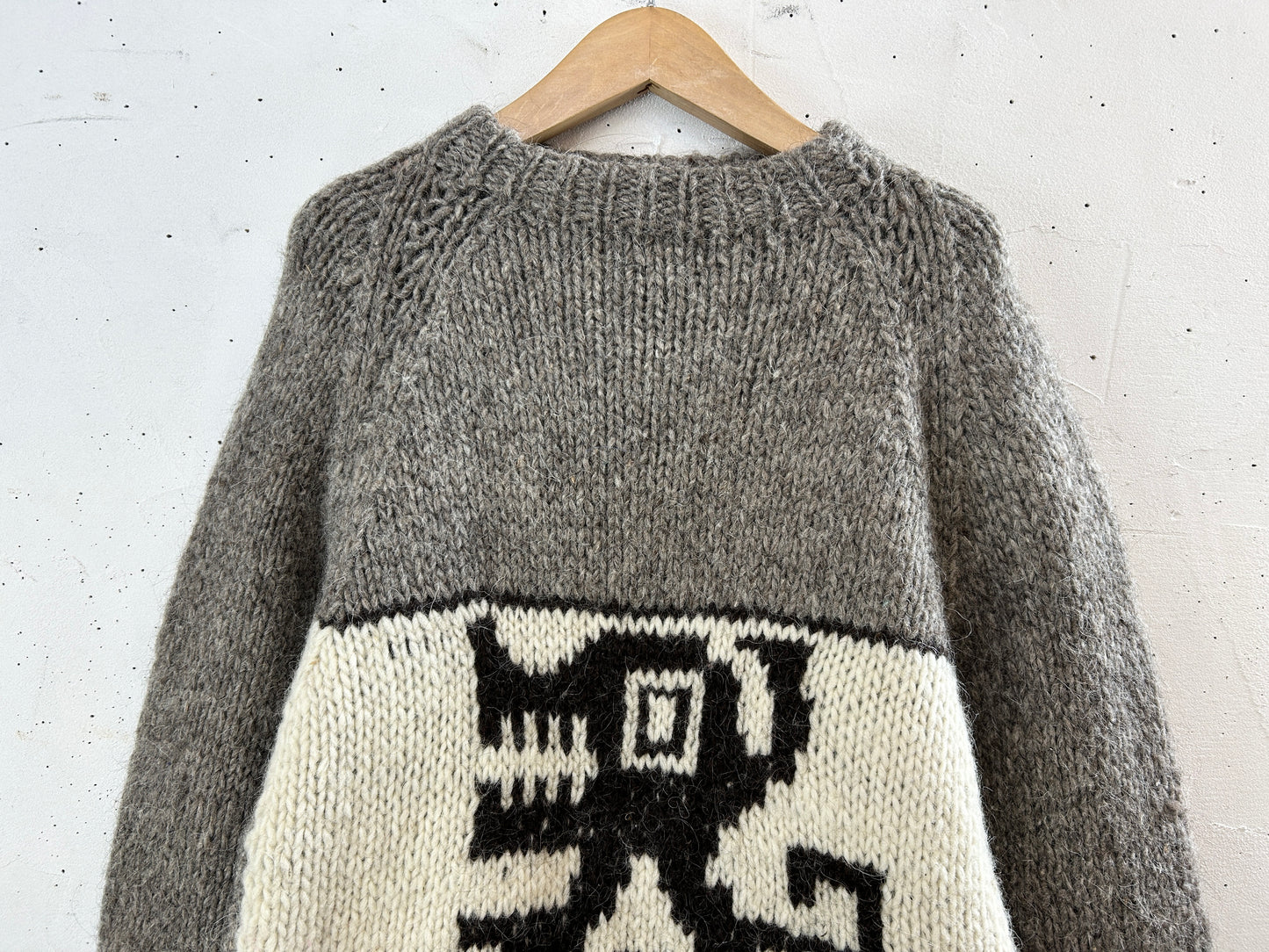 Vintage Knit Sweater [J30593]