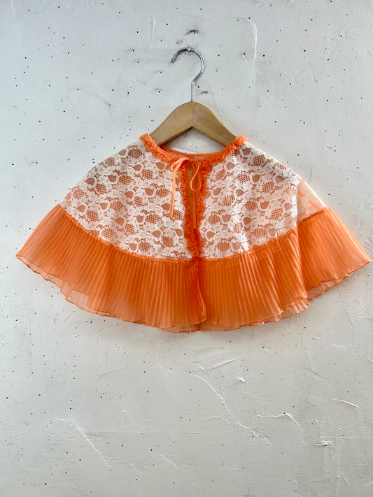 Vintage Lace Short Cape [G30778]