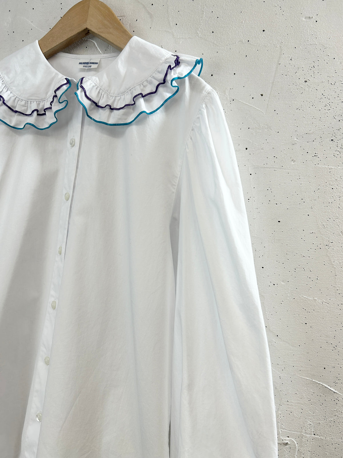 Vintage White Blouse [I33985]