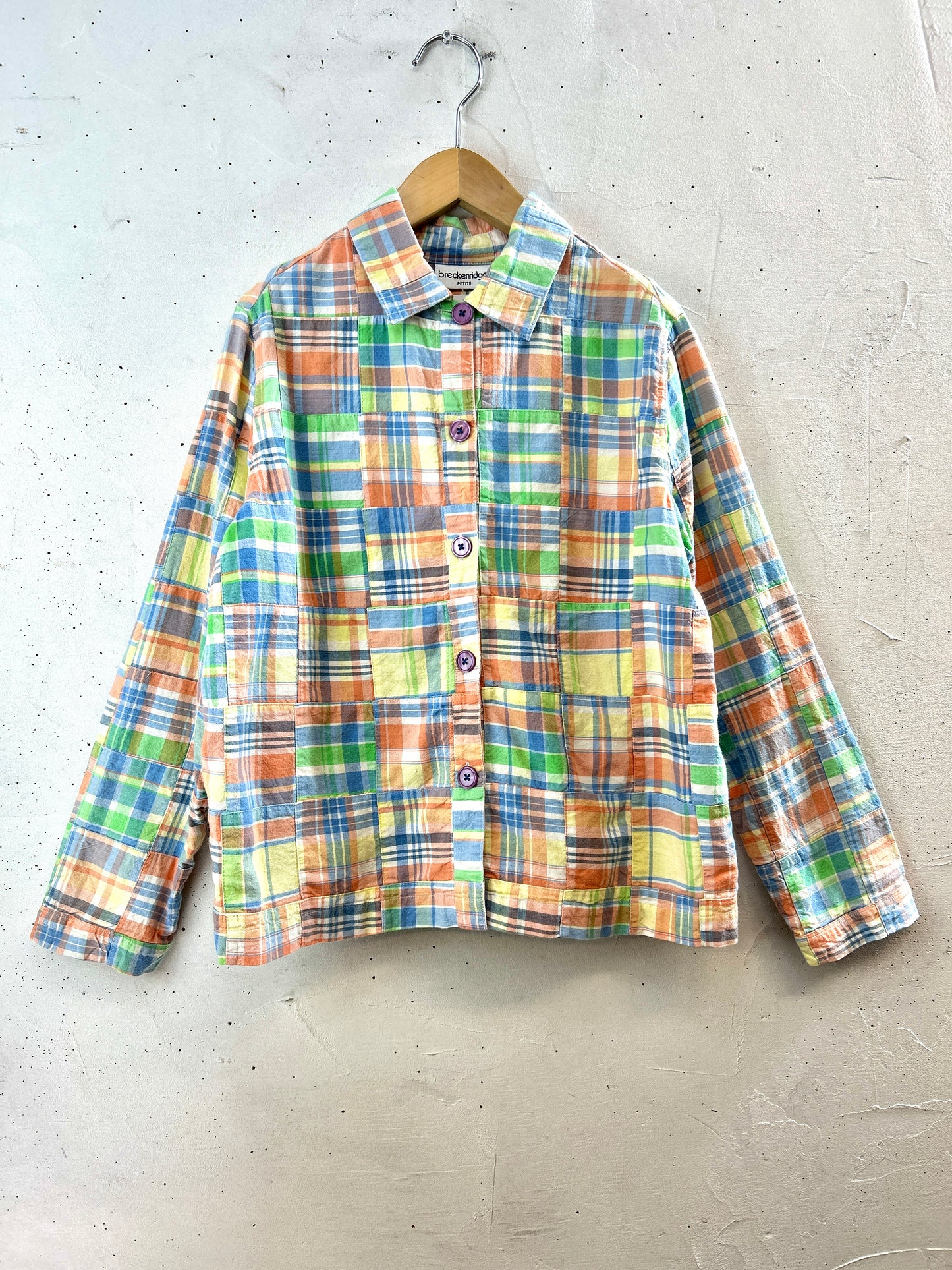 Vintage Plaid Jacket  [I3105]