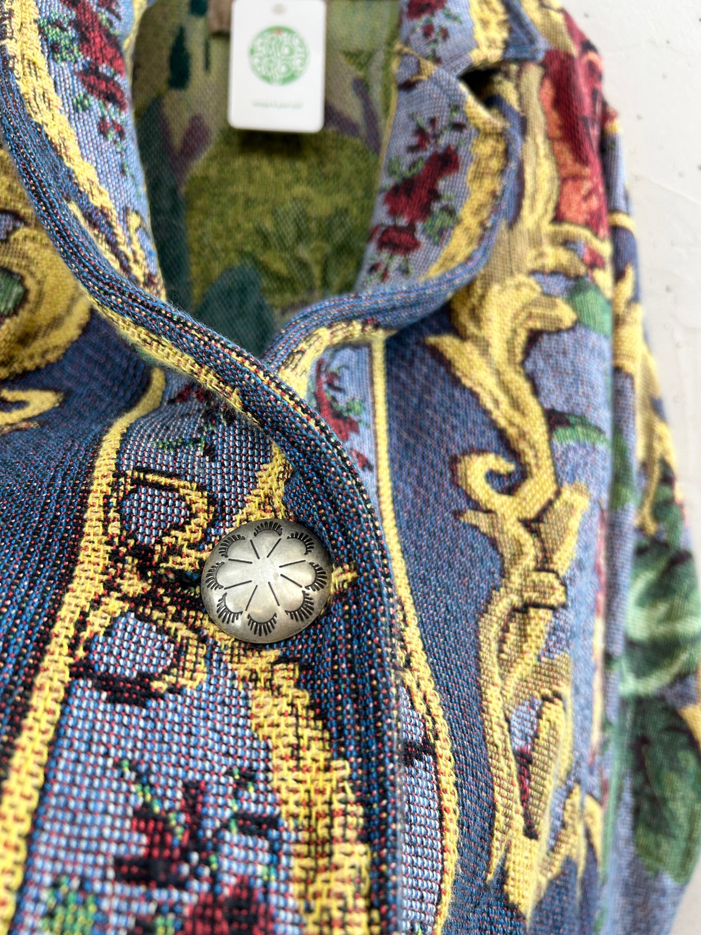 Vintage Rug Jacket 〜Painted Pony〜 [I33689]