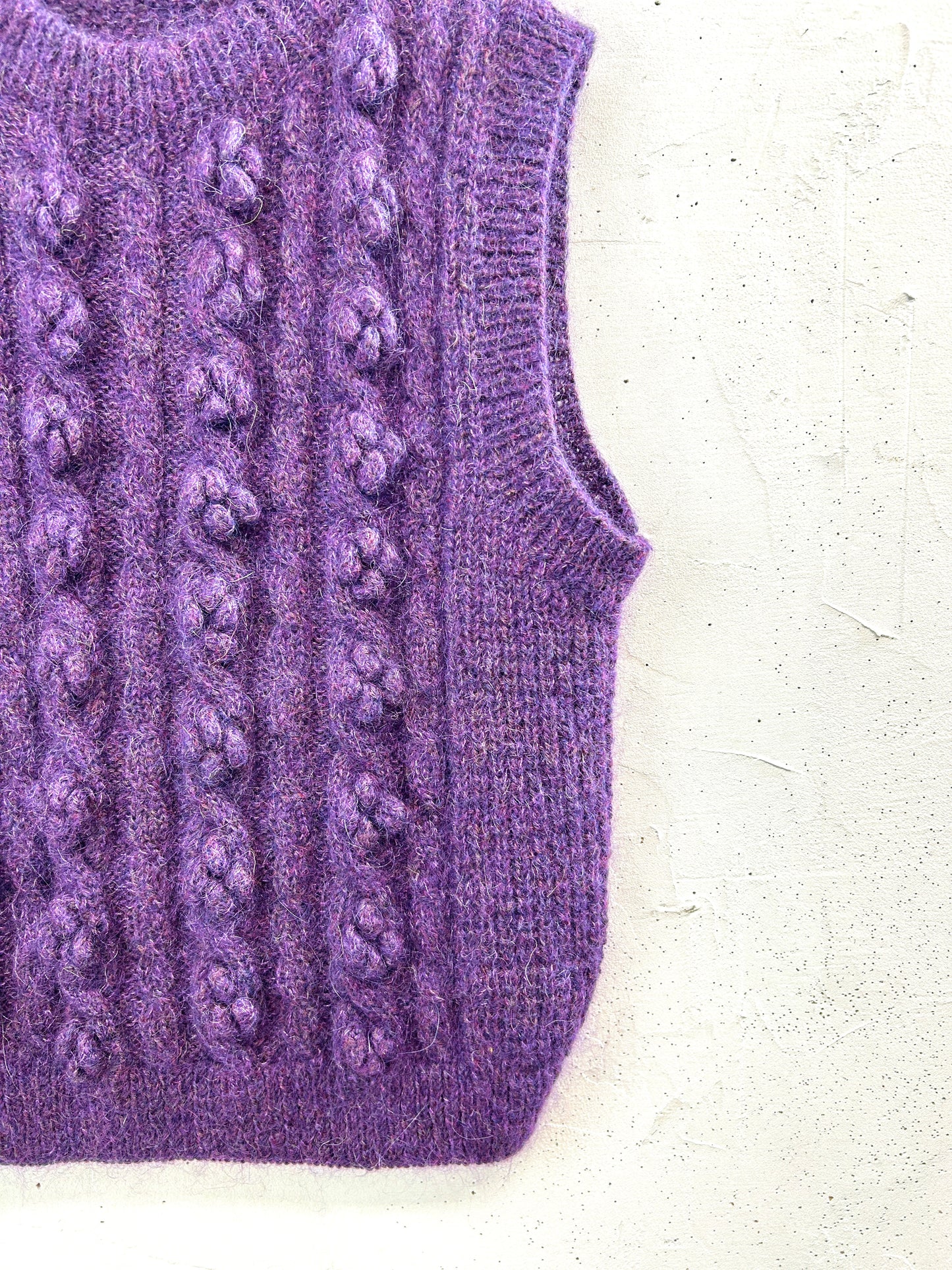 Vintage Knit Vest [A31420]