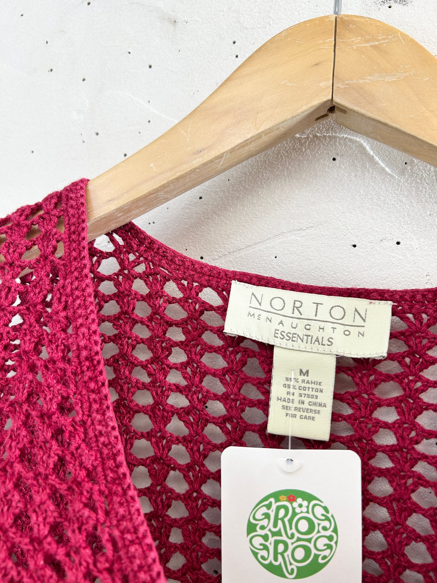 Vintage Crochet Cardigan [G33217]