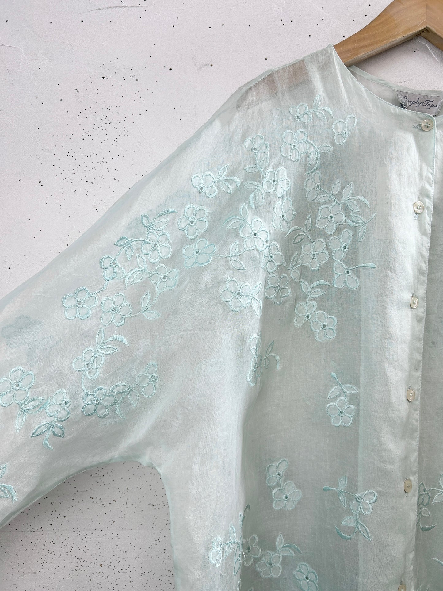 Vintage Sheer Shirt Jacket [H33473]