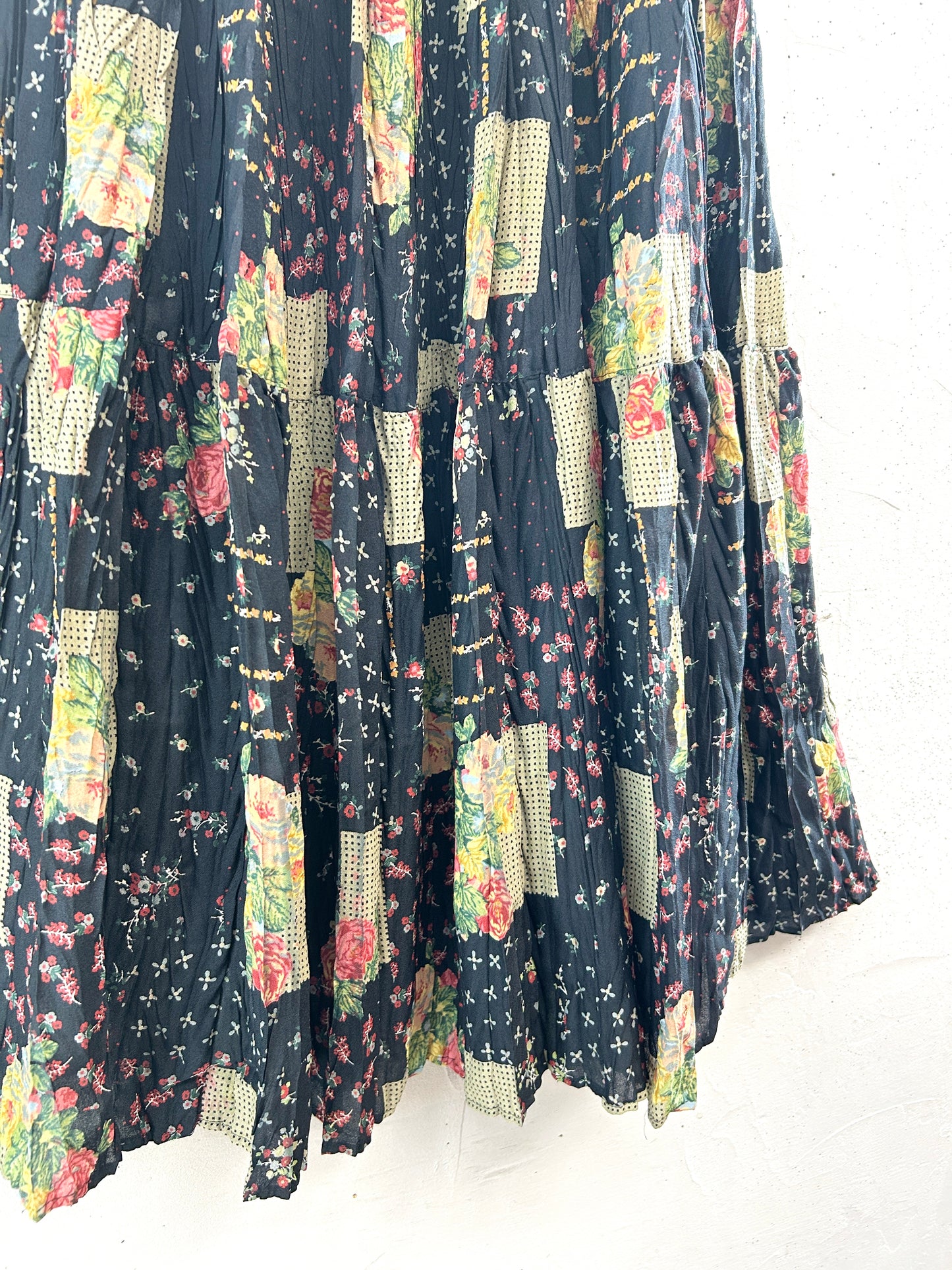 Vintage Tiered Skirt 〜YESSICA〜 [E32466]