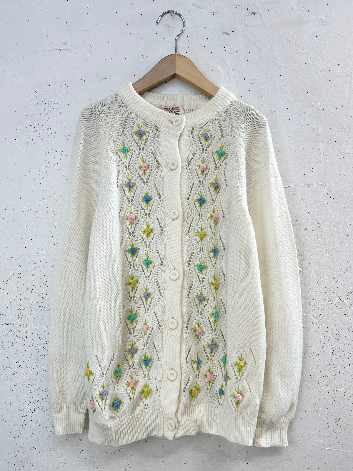 Vintage Knit Cardigan [I33880]