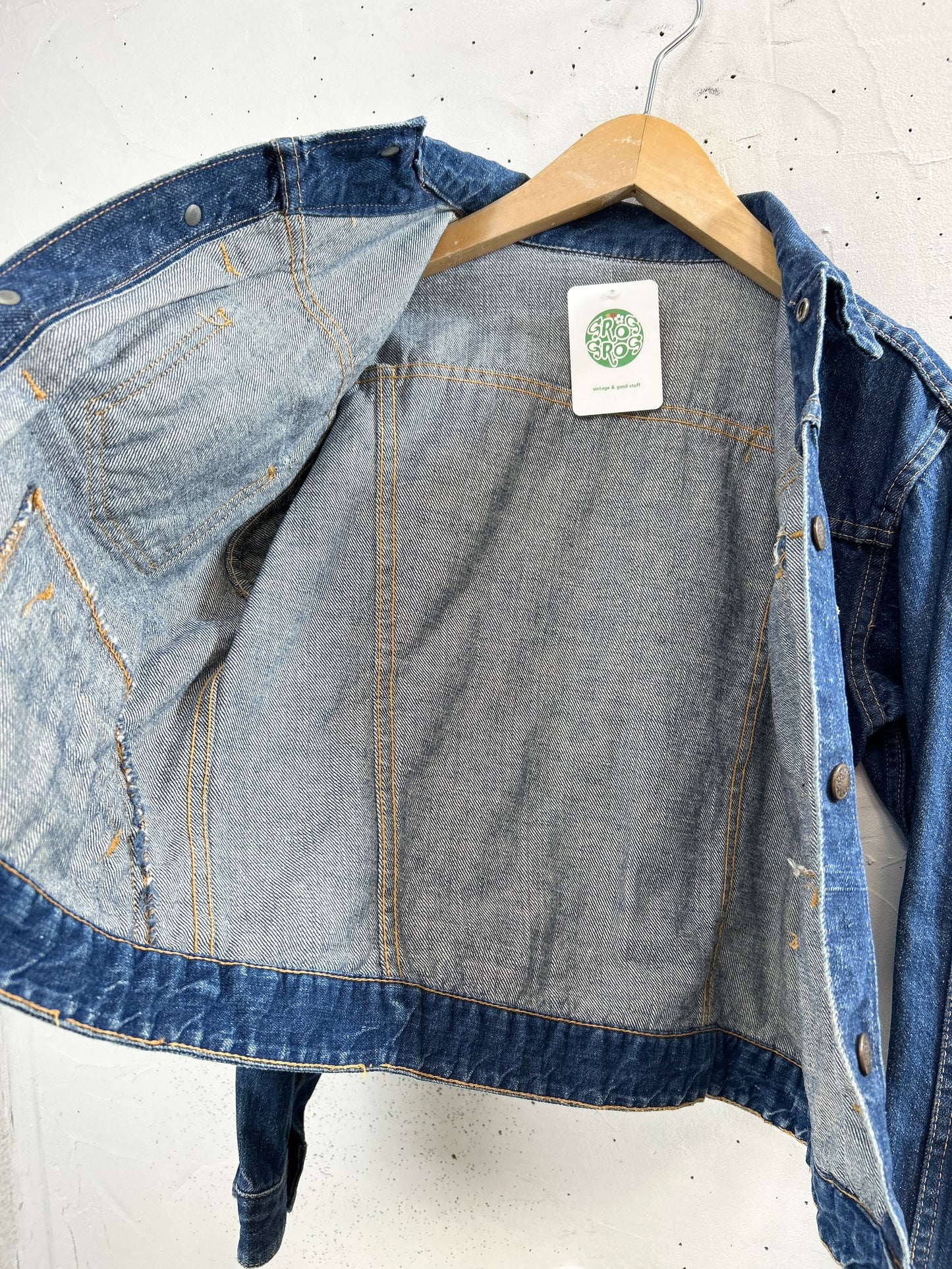 '60s Vintage Denim Jacket [F32840]