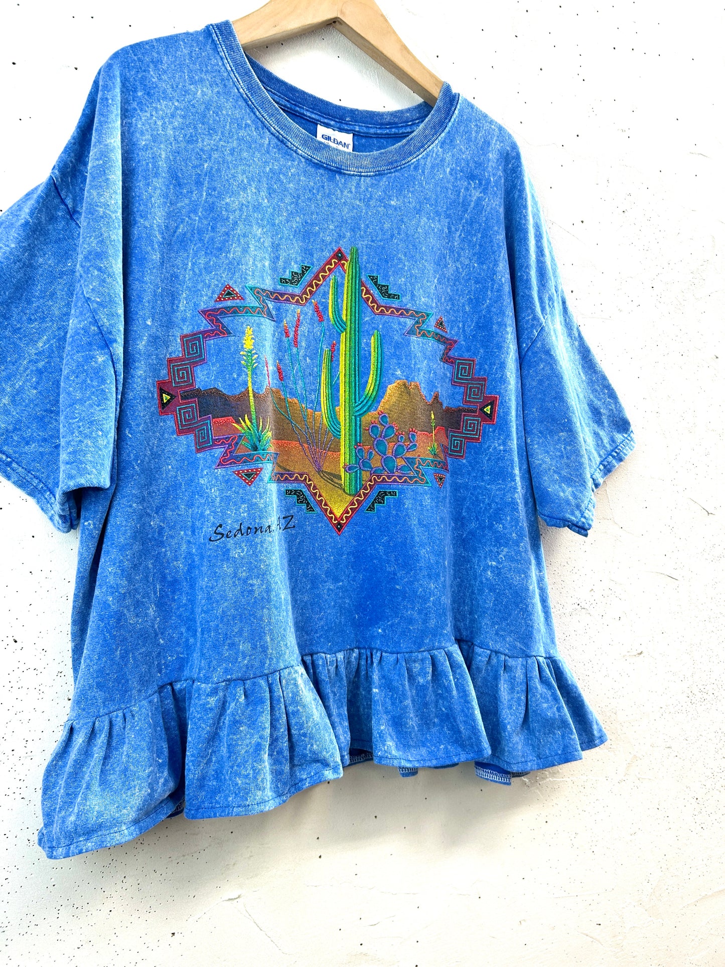 Vintage T Shirt 〜Funny dot CRAZY〜 [E32531]