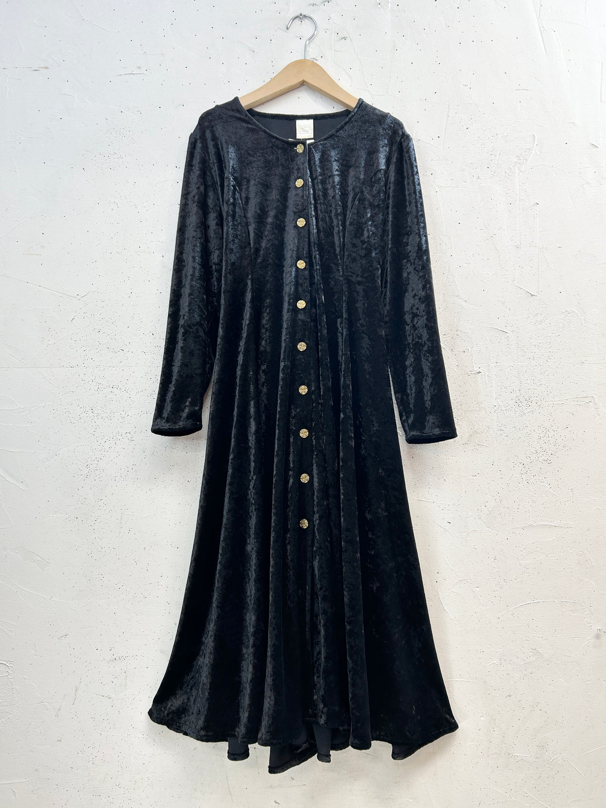 Vintage Velours Dress [J32453]
