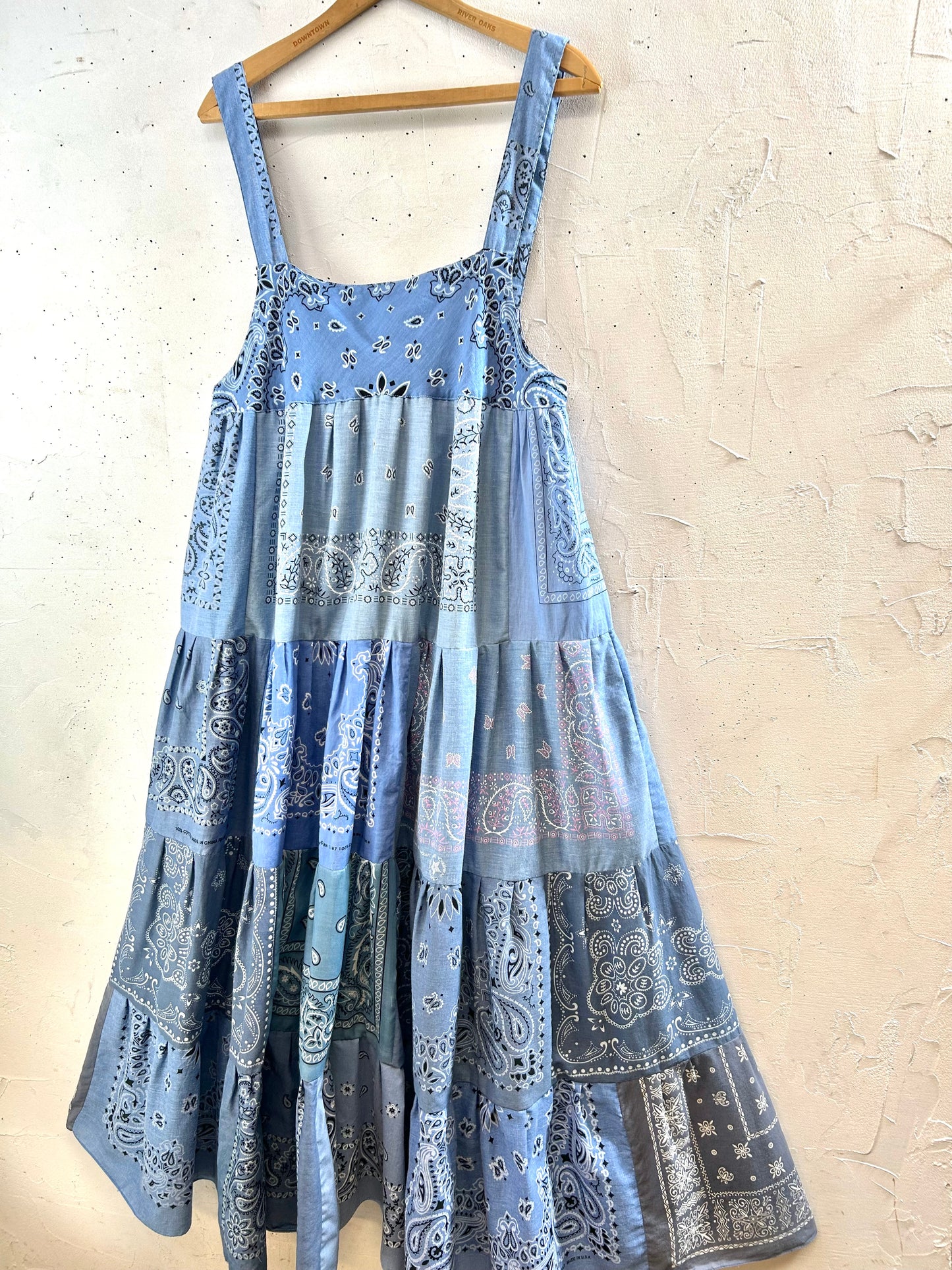 Vintage Bandana Patchwork  Dress 〜Amy Nina〜[G30652]