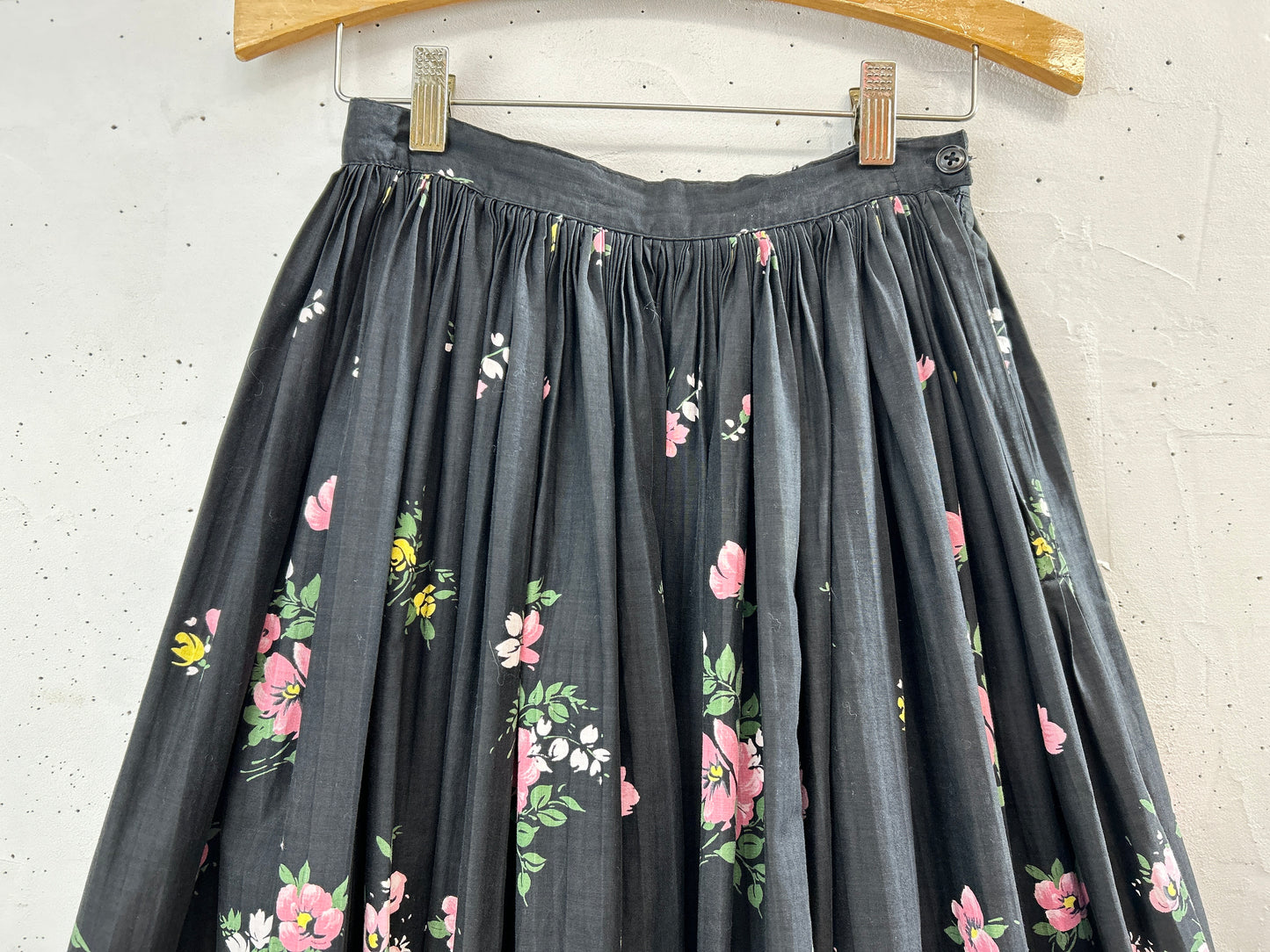 '50s Vintage End Pattern Skirt [B31519]