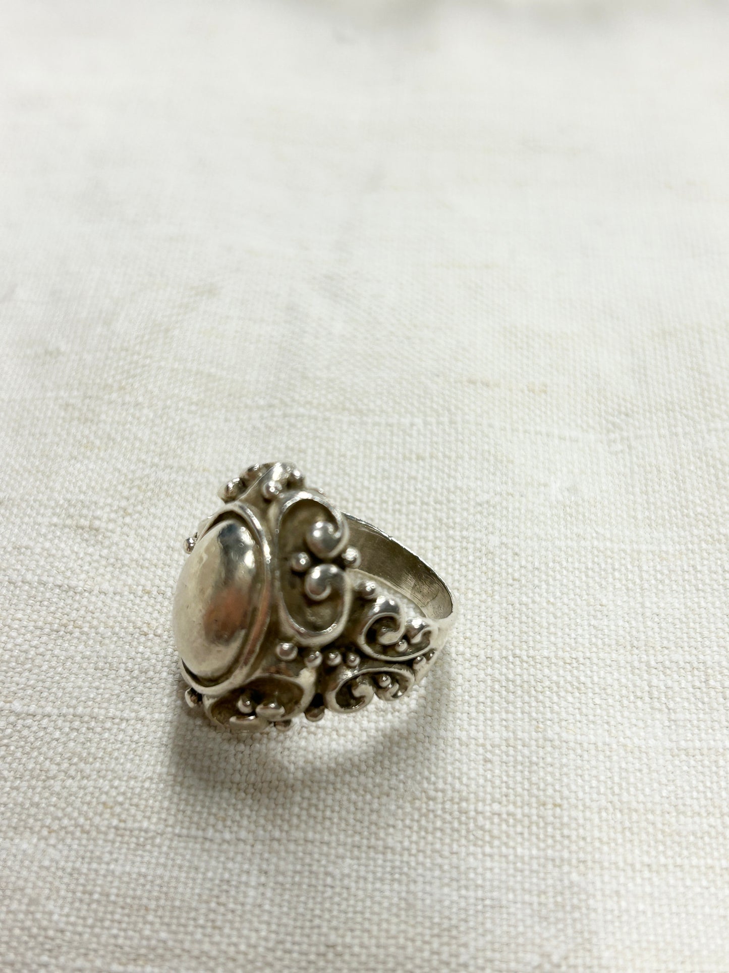 Vintage 925 Silver Ring[J30411]