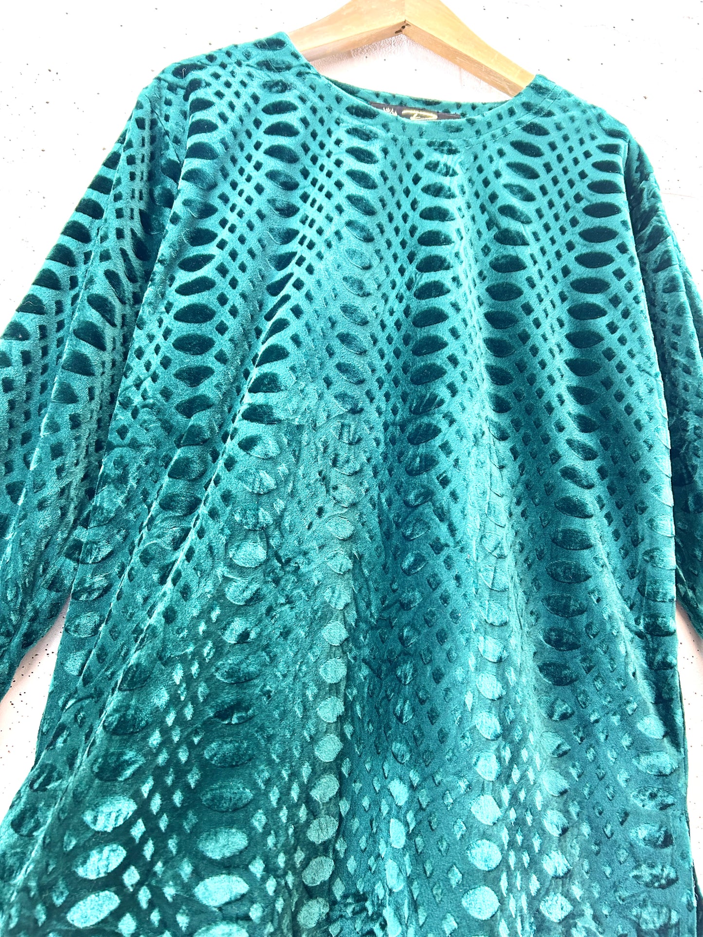 Vintage Velour Tops [K30879]