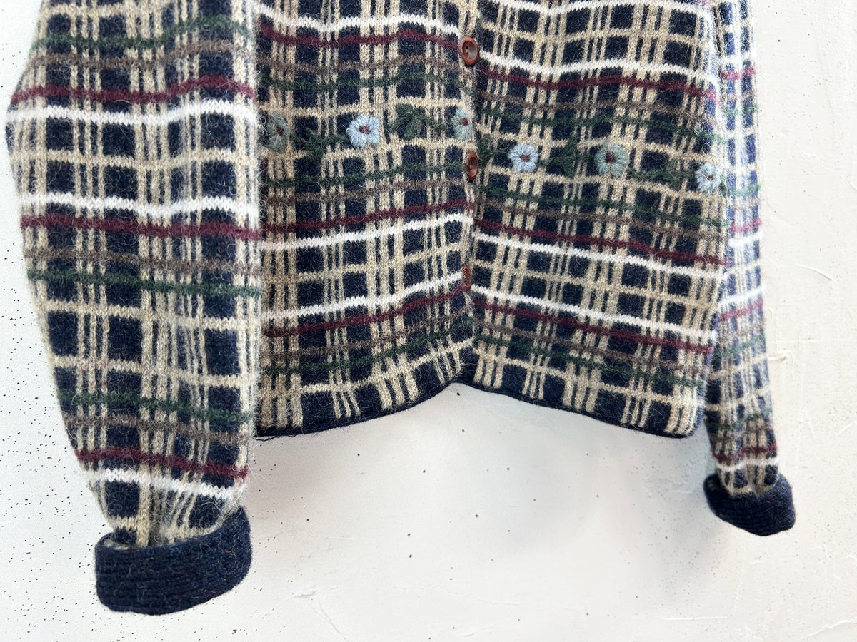 Vintage Knit Cardigan [I33870]