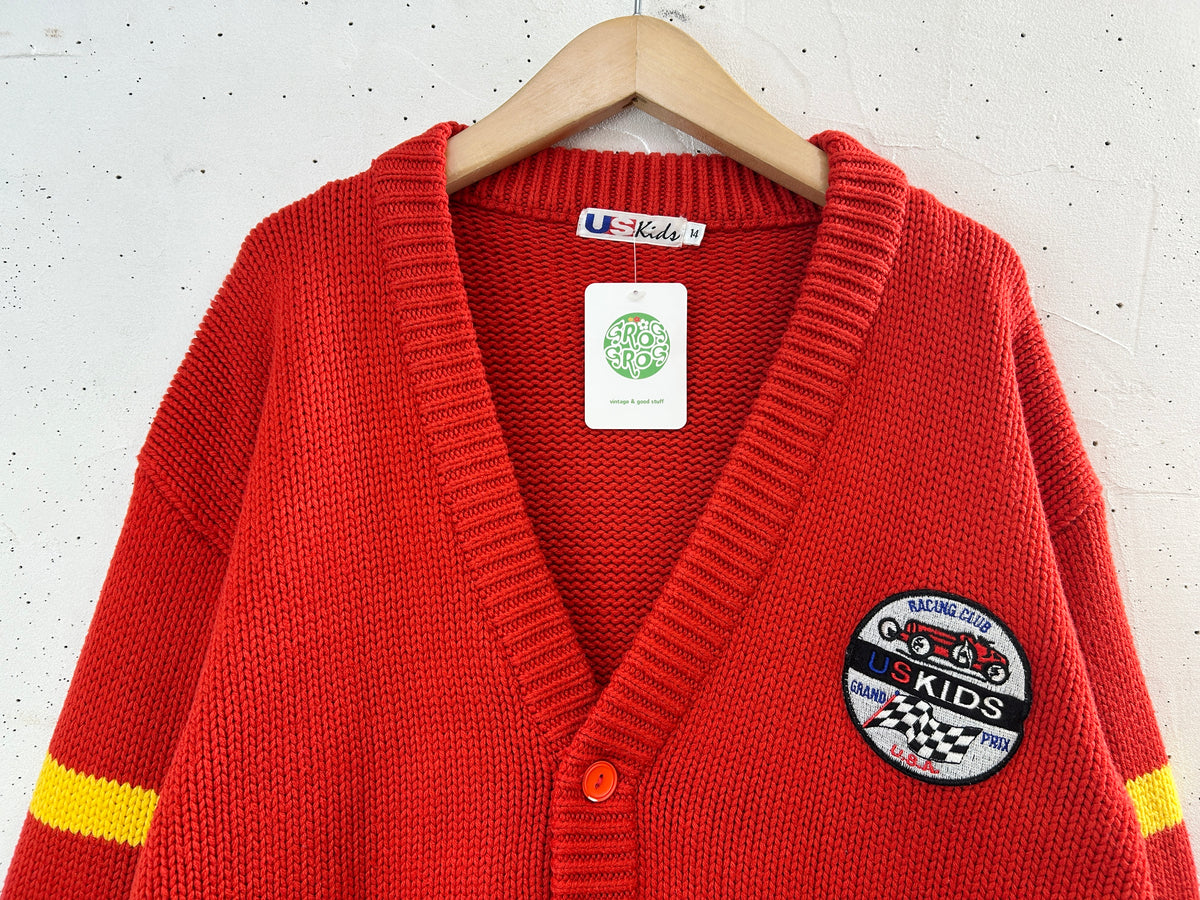 Vintage Knit Cardigan [J34127]