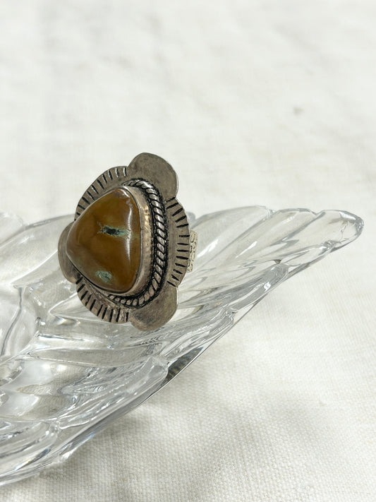 Vintage 925 Silver Ring[J30535]