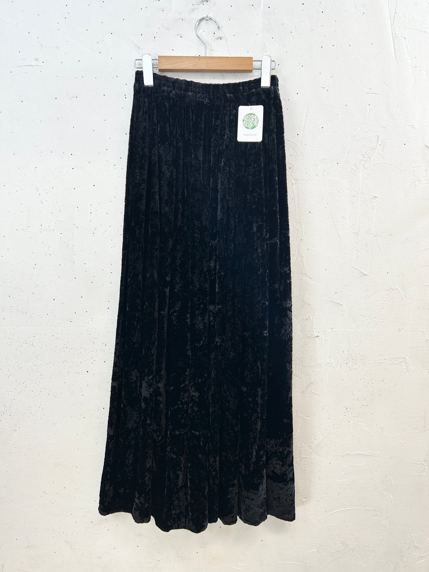 Vintage Velour Skirt [J30383]