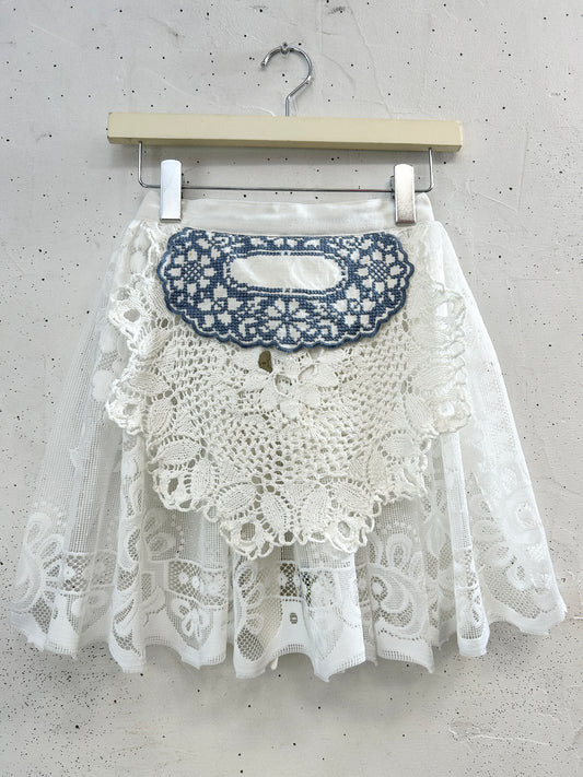 Vintage Apron 〜Funny dot CRAZY〜 [H33438]