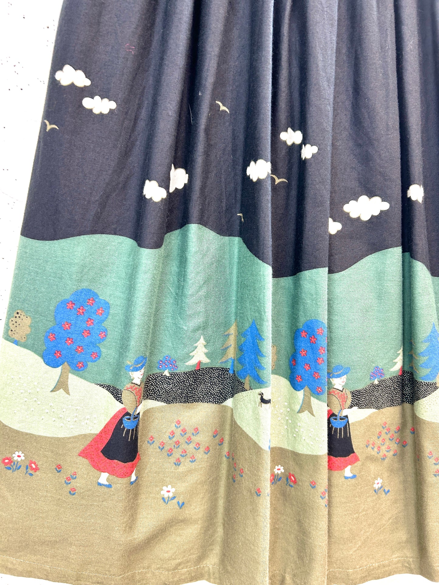 Vintage Tyrol Skirt  [A31398]