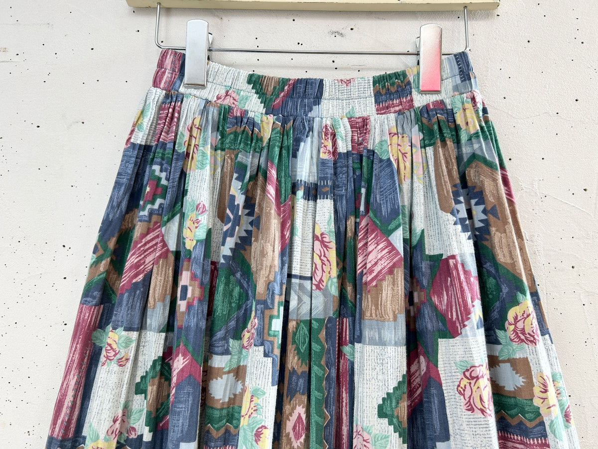 Vintage Tiered Skirt [I33901]