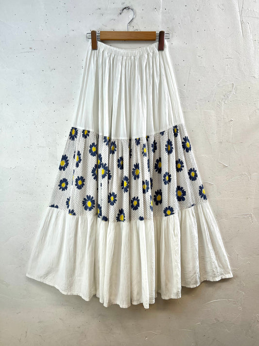 Vintage Tiered Skirt  [F30505]