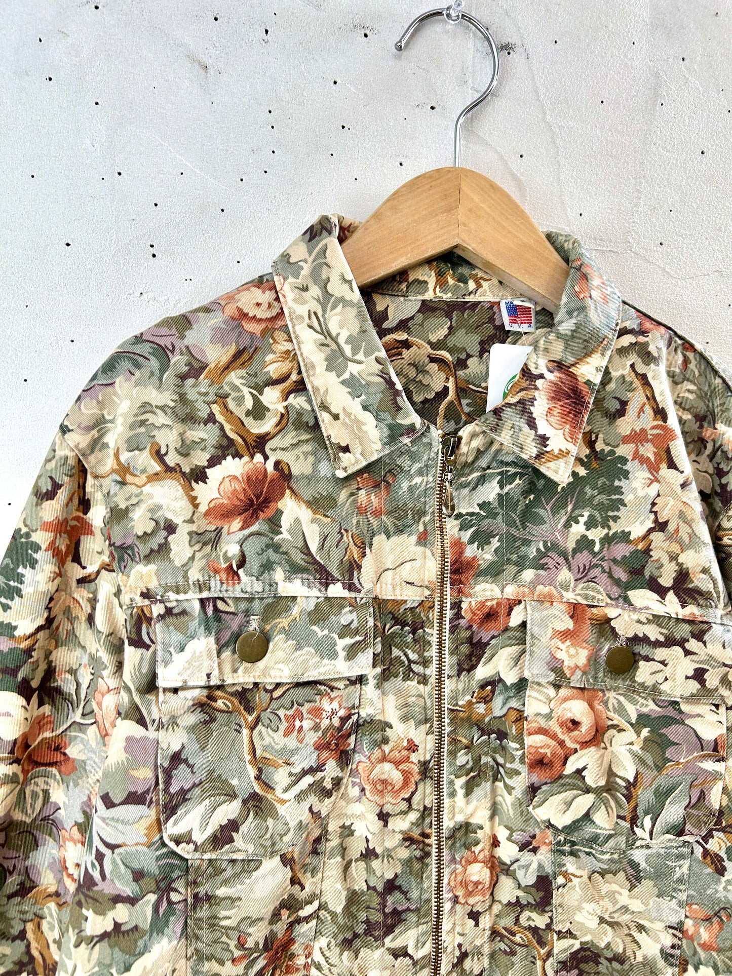 Vintage Cotton Jacket MADE IN USA [H30923]