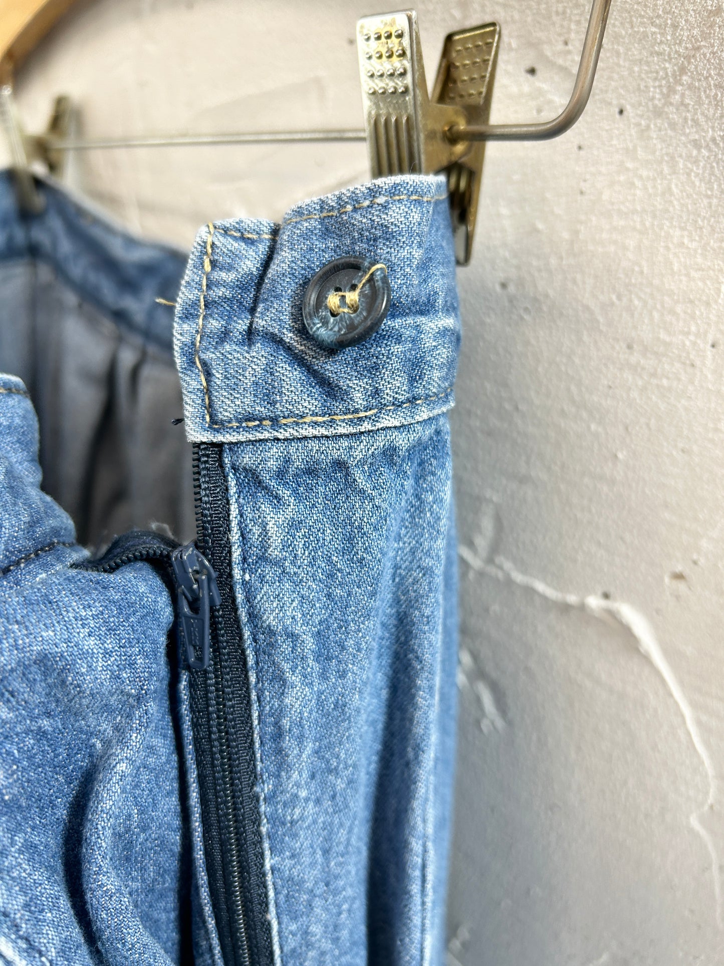 Vintage Denim Skirt 〜 MADE IN USA〜 [K30779]