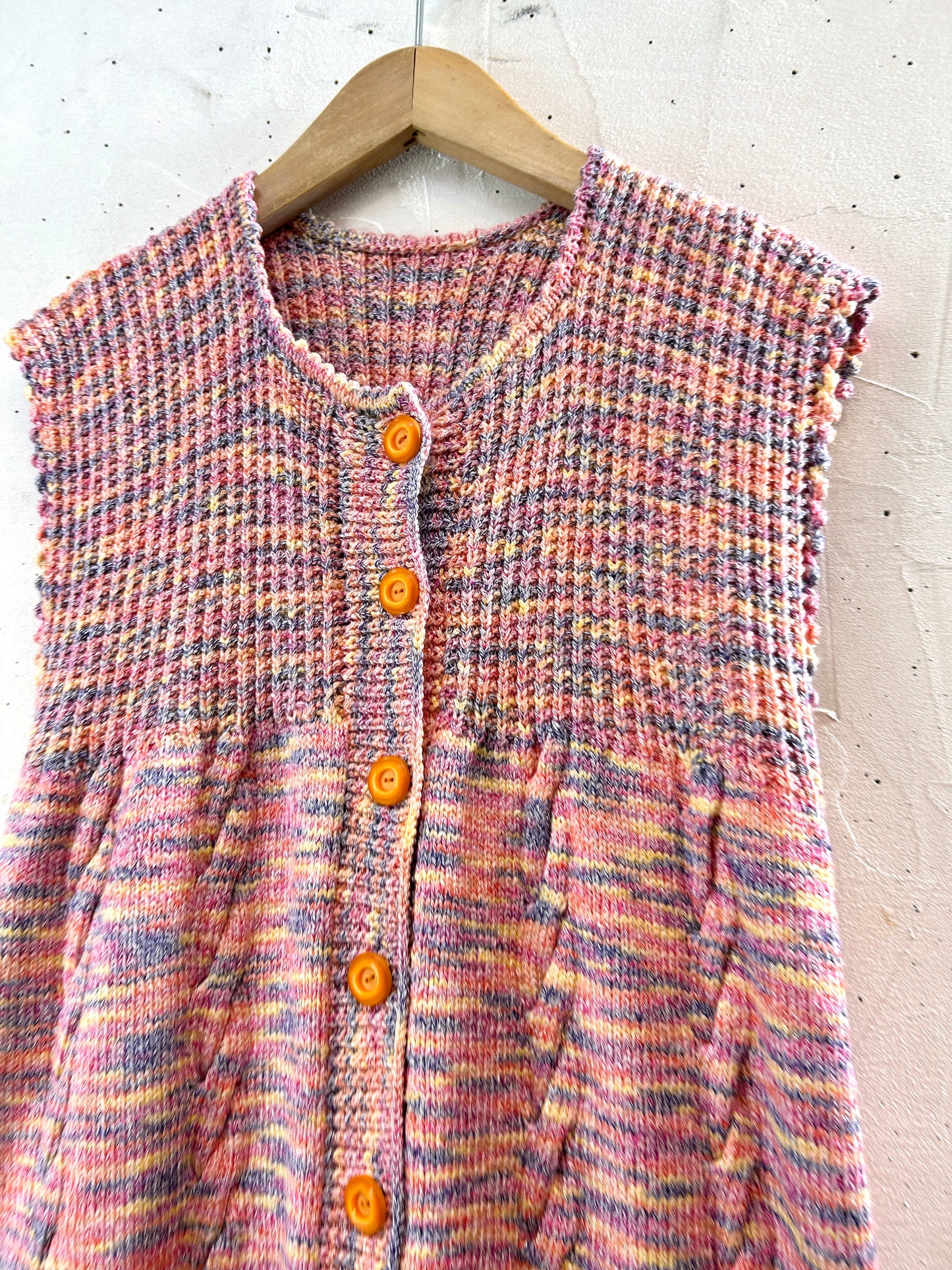Vintage Knit Vest [J30678]