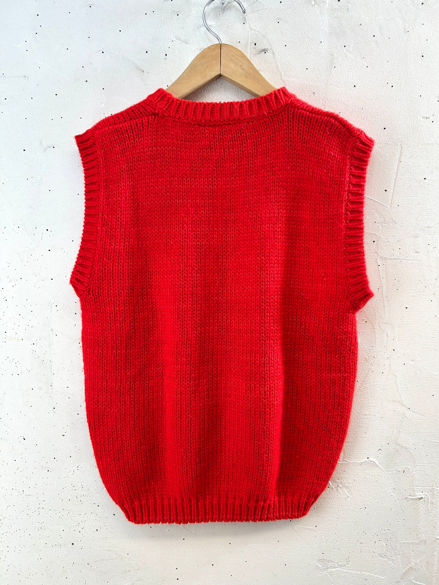 Vintage Knit Vest [J30676]