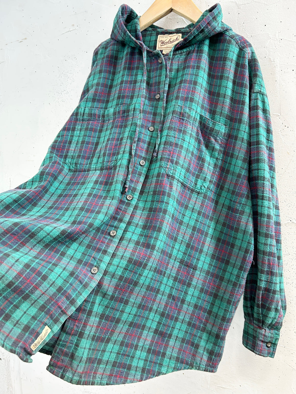 Vintage Check Shirt 〜Woolrich〜 [J34308]