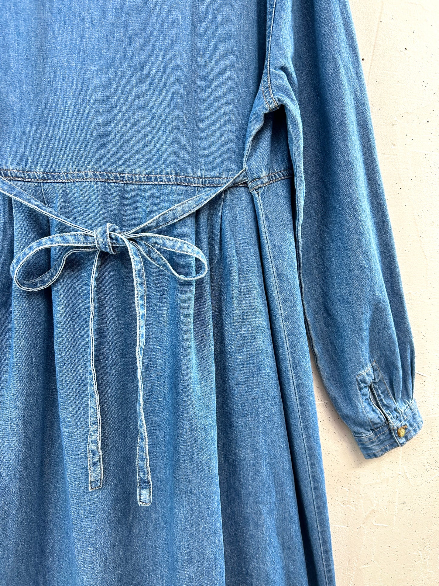 Vintage Denim Dress [D32161]