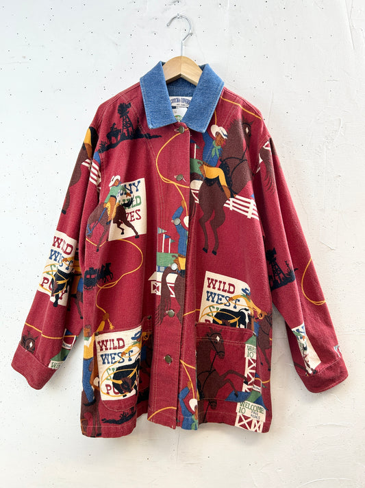 Vintage Jacket Made in USA [I30172]