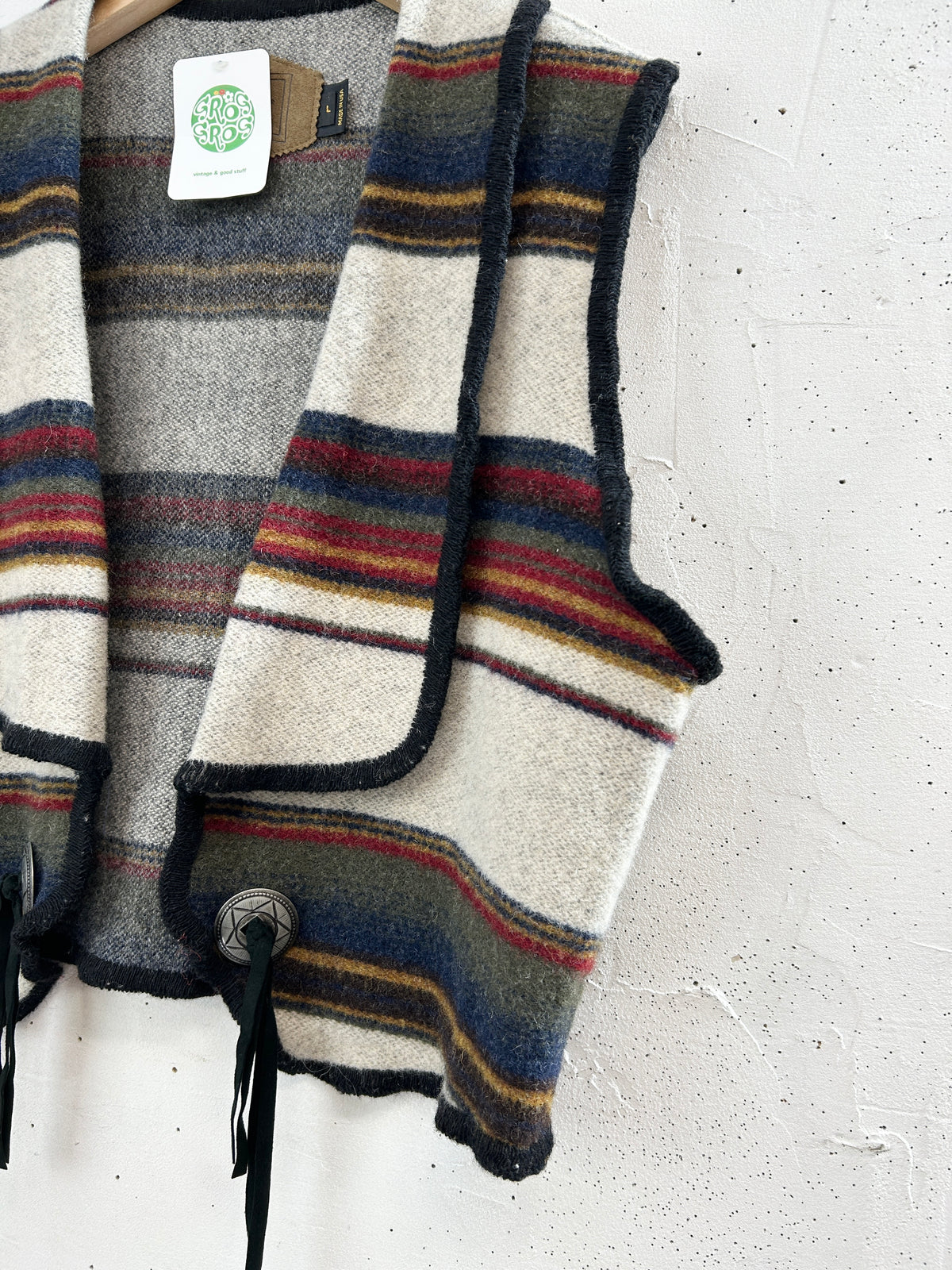 Vintage Vest 〜Woolrich〜 [I34018]