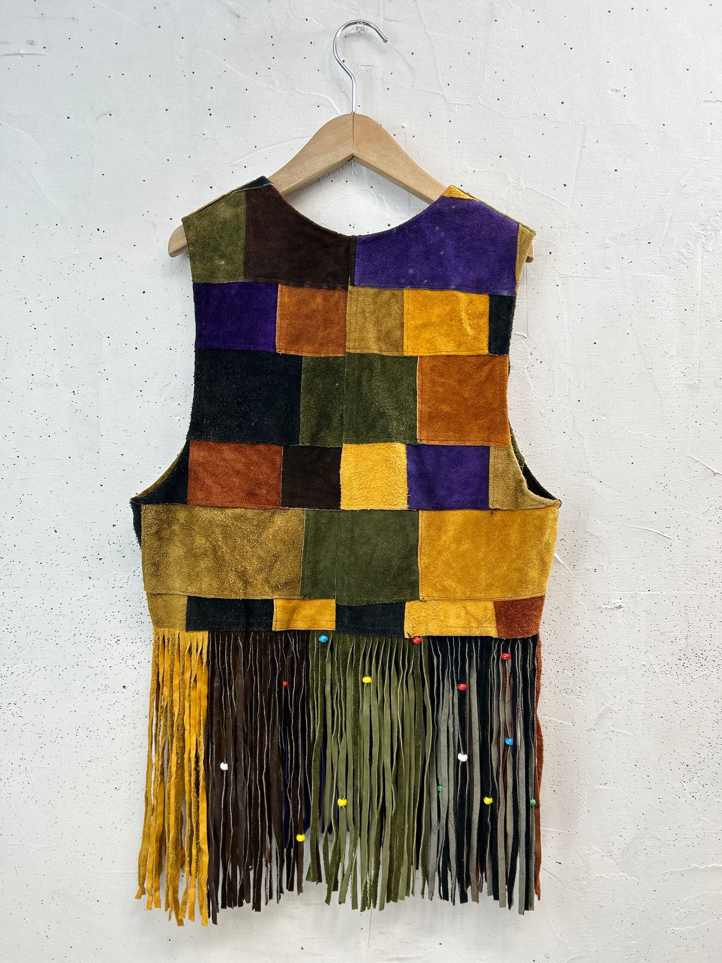 Vintage Leather Vest [C31840]