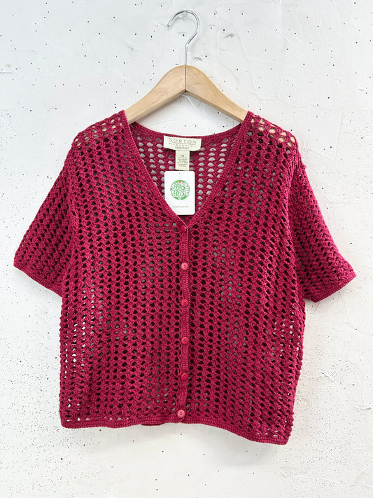 Vintage Crochet Cardigan [G33217]
