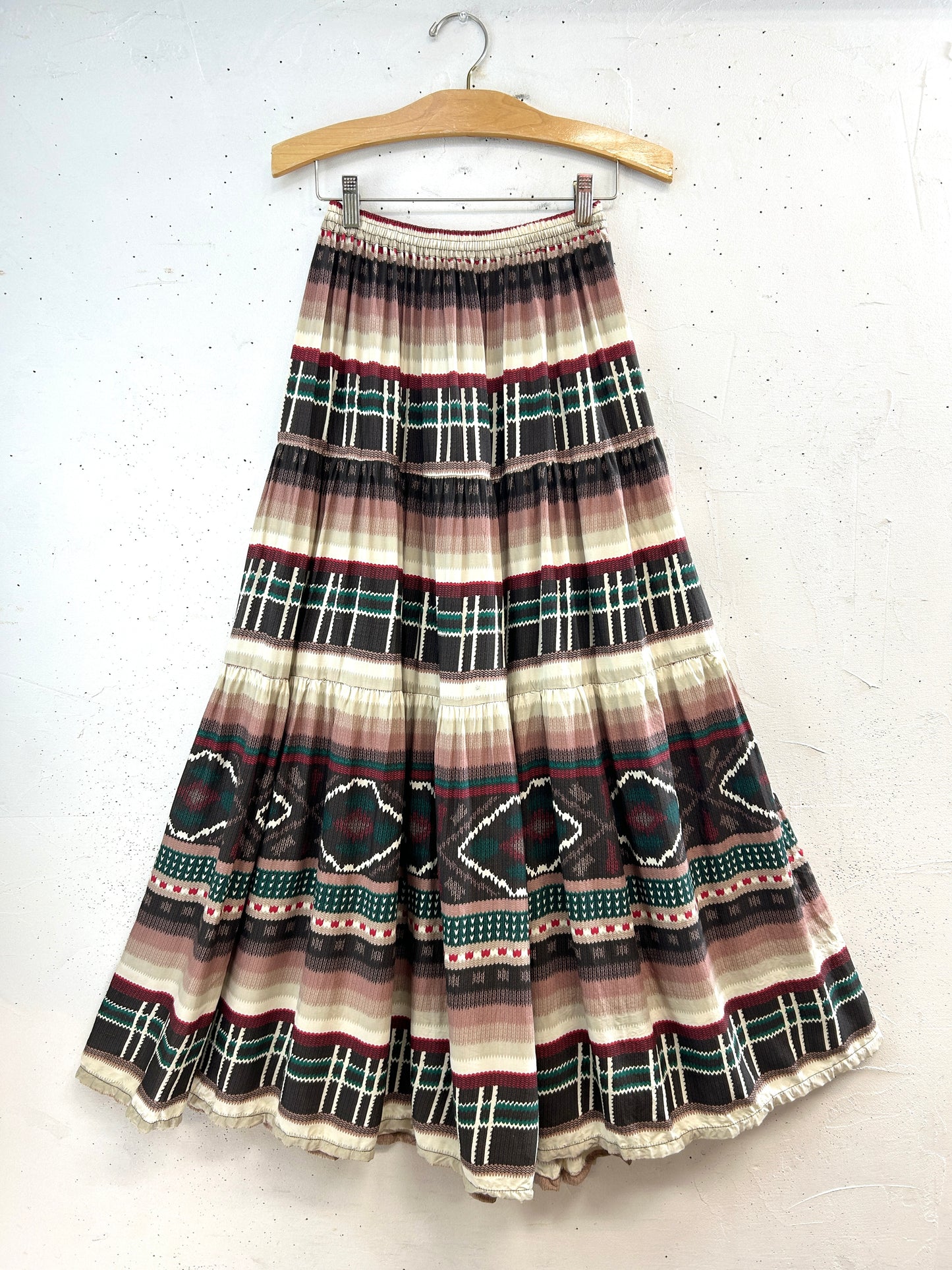Vintage Tired Skirt  [E32371]