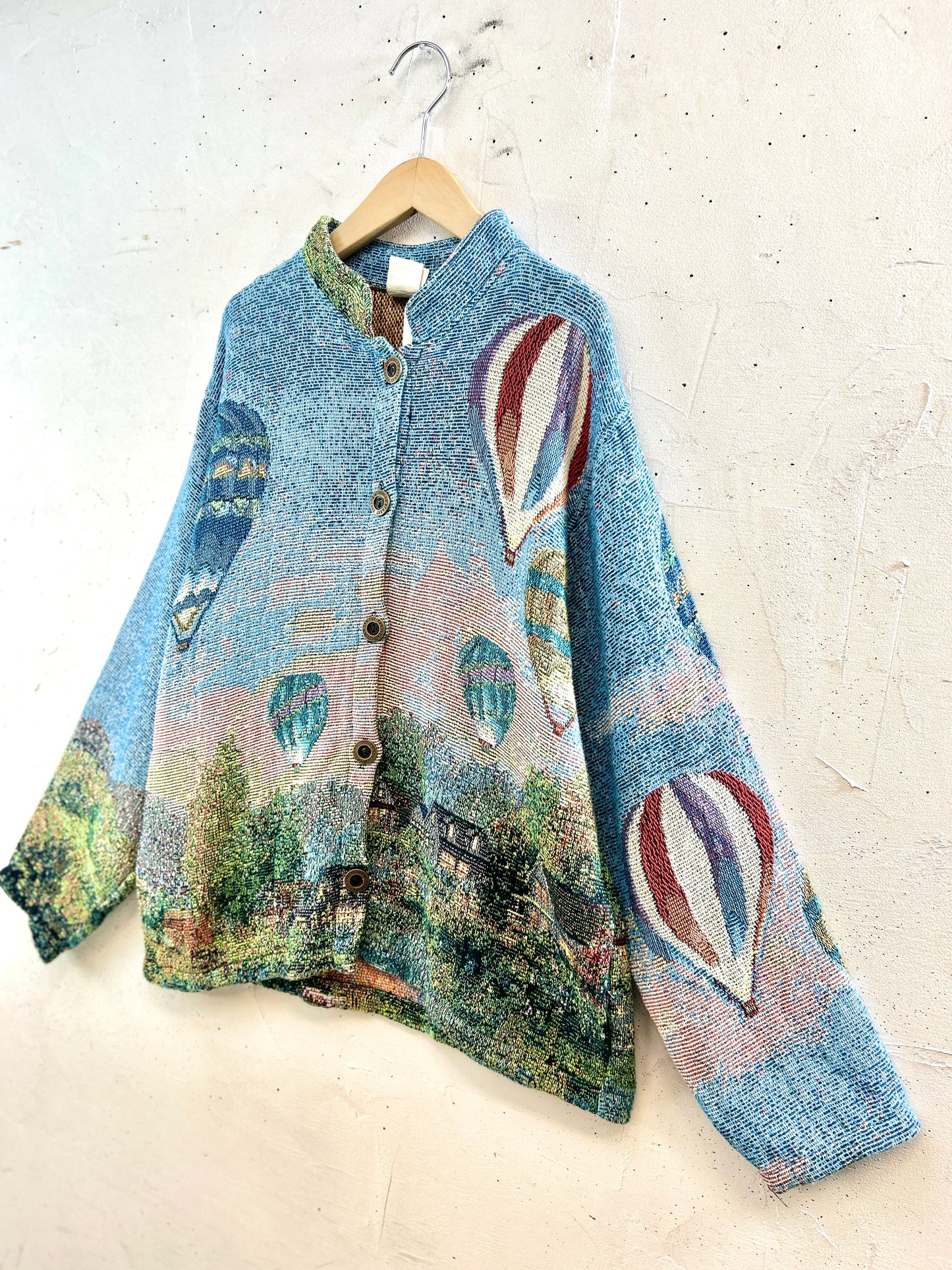 Vintage Rug Jacket 〜SUGAR STREET WEAVERS〜 MADE IN USA [L30977]