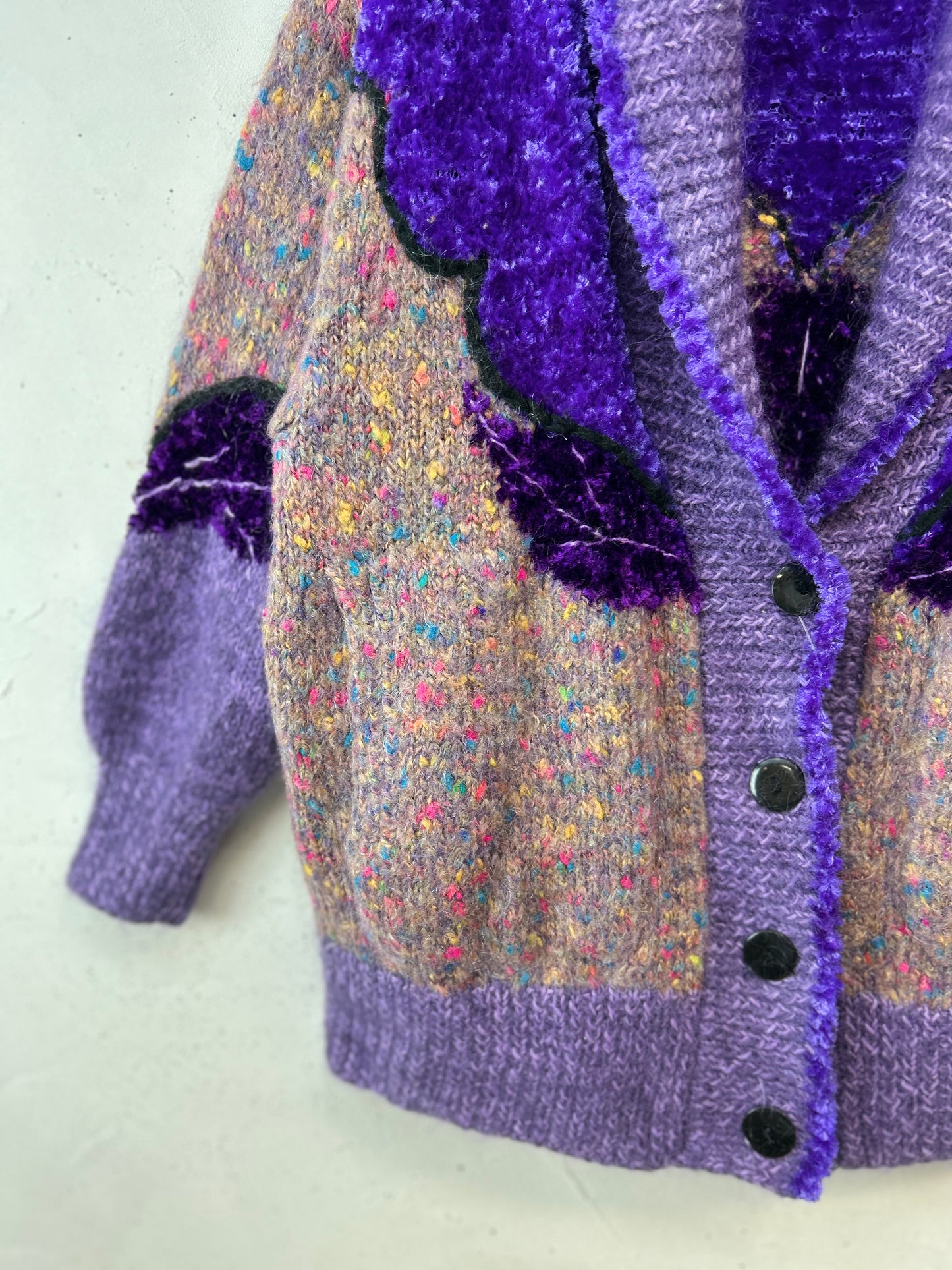 Vintage Mohair Knit Cardigan [L30971]